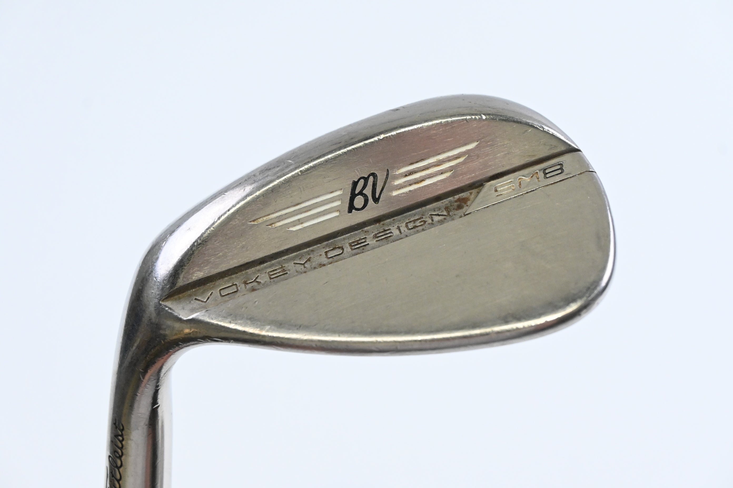 Left Hand Titleist Vokey SM8 Sand Wedge / 54 Degree / Wedge Flex Steel Shaft