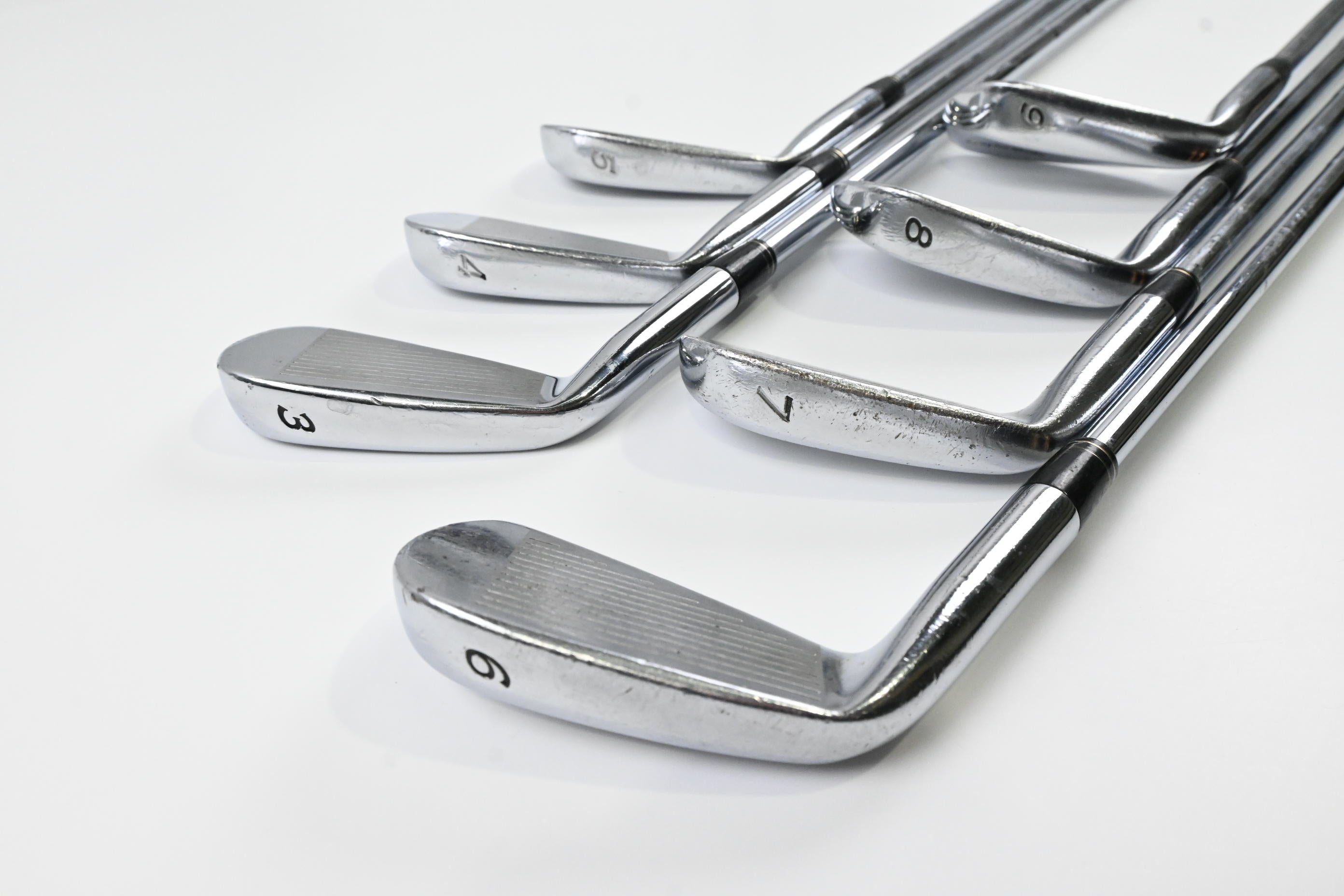 Taylormade RAC CB Coin Forged Irons / 3-9 / Stiff Flex Dynamic Gold S300 Shafts