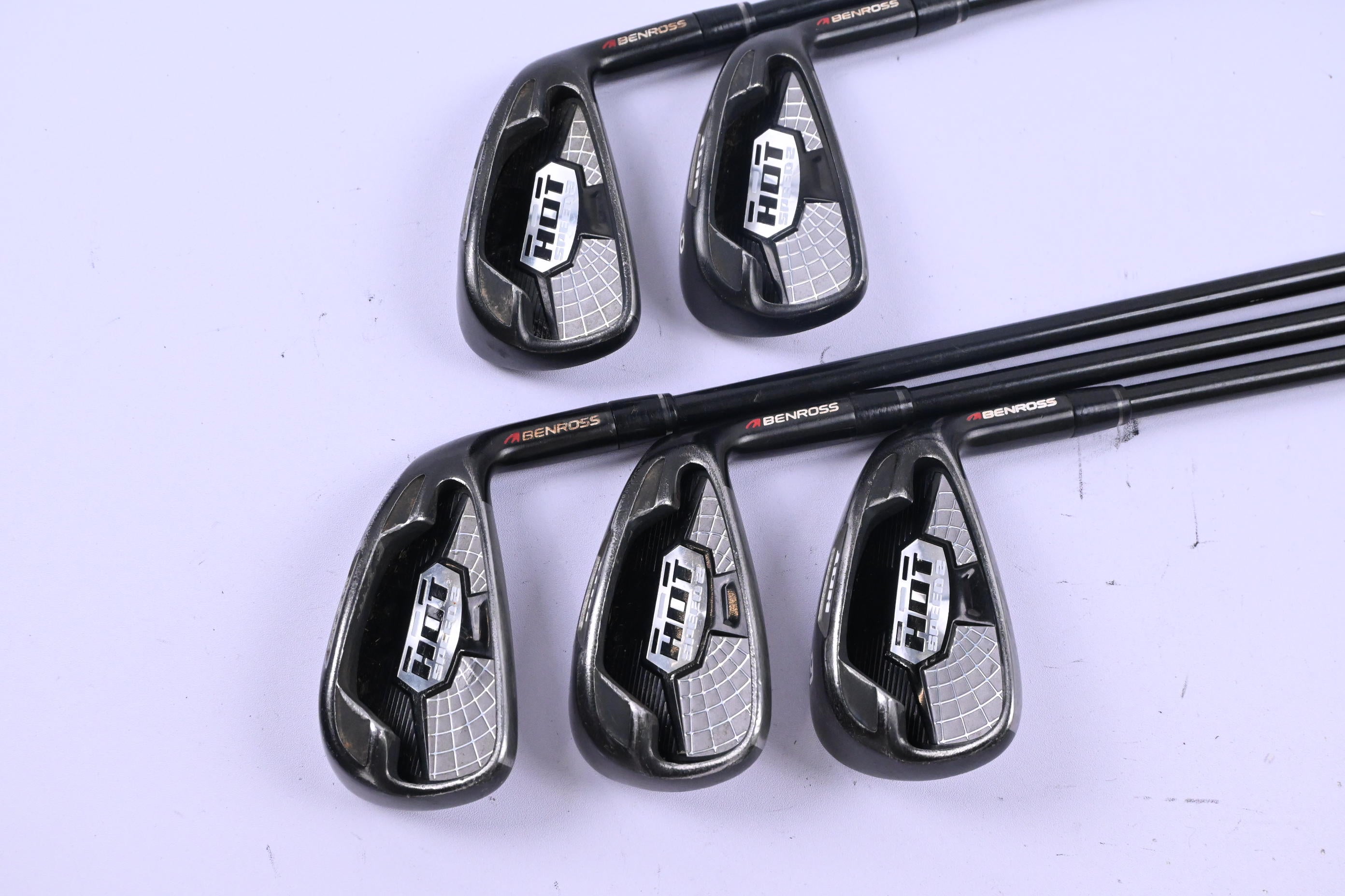 Benross Hot Speed 2 Irons / 6-9i / Regular Flex Aldila Hot Core Shafts