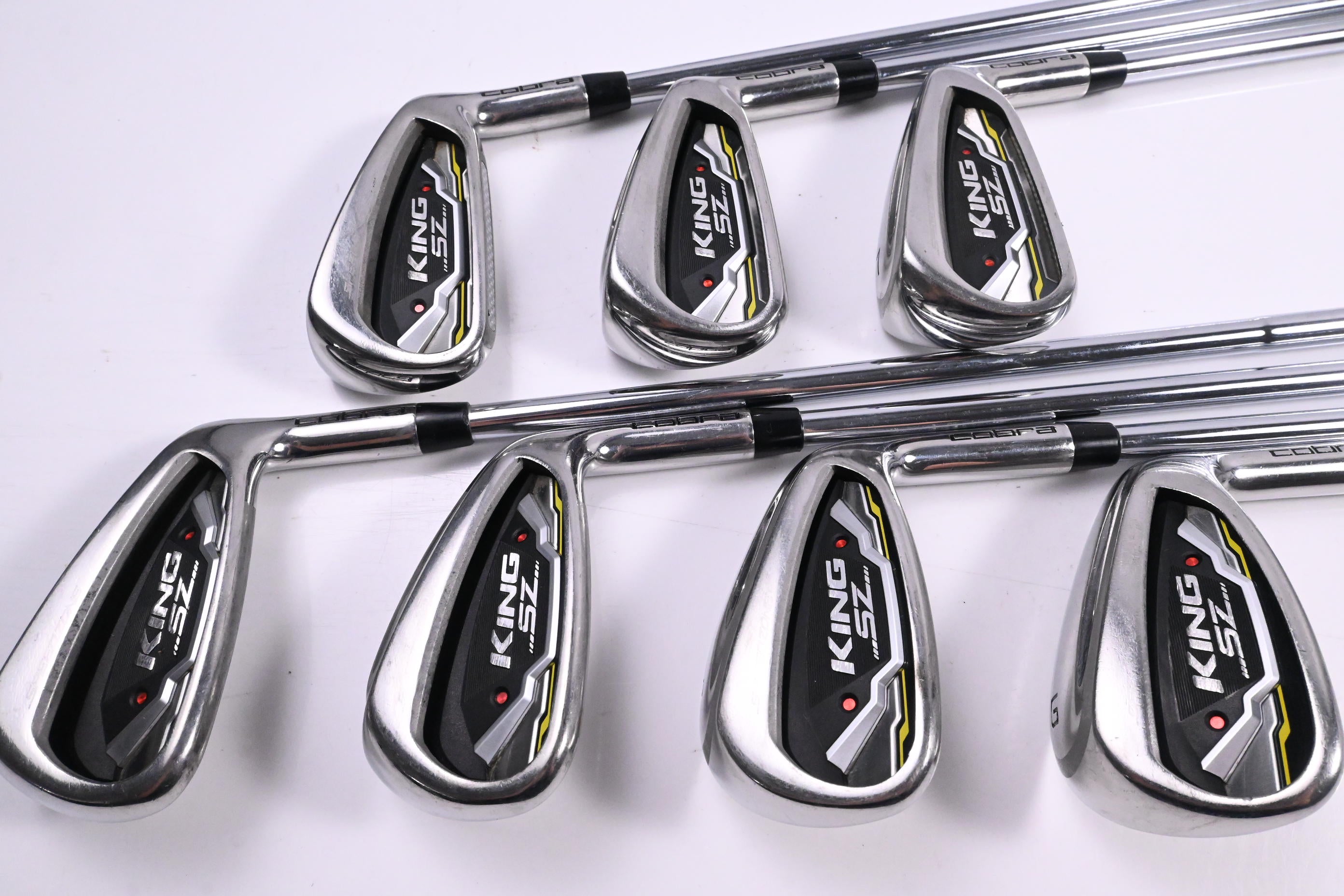 Cobra King Speedzone Irons / 5-PW+GW / Regular Flex Cobra Shafts