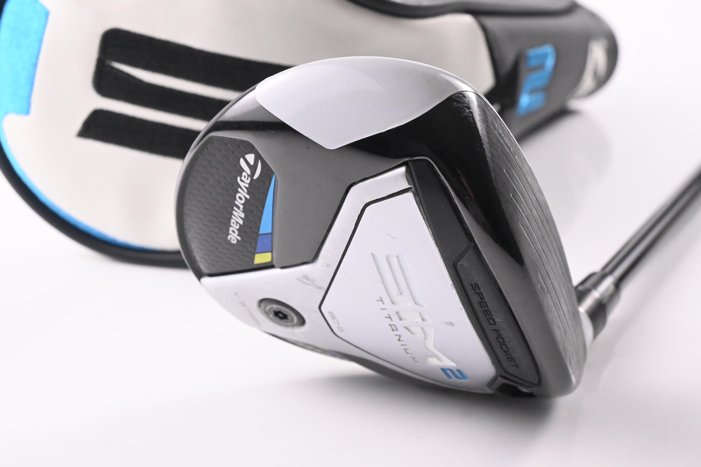 Taylormade SIM2 Ti Rocket #3 Wood / 13.5 Degree / Stiff Flex Tensei AV Raw Blue