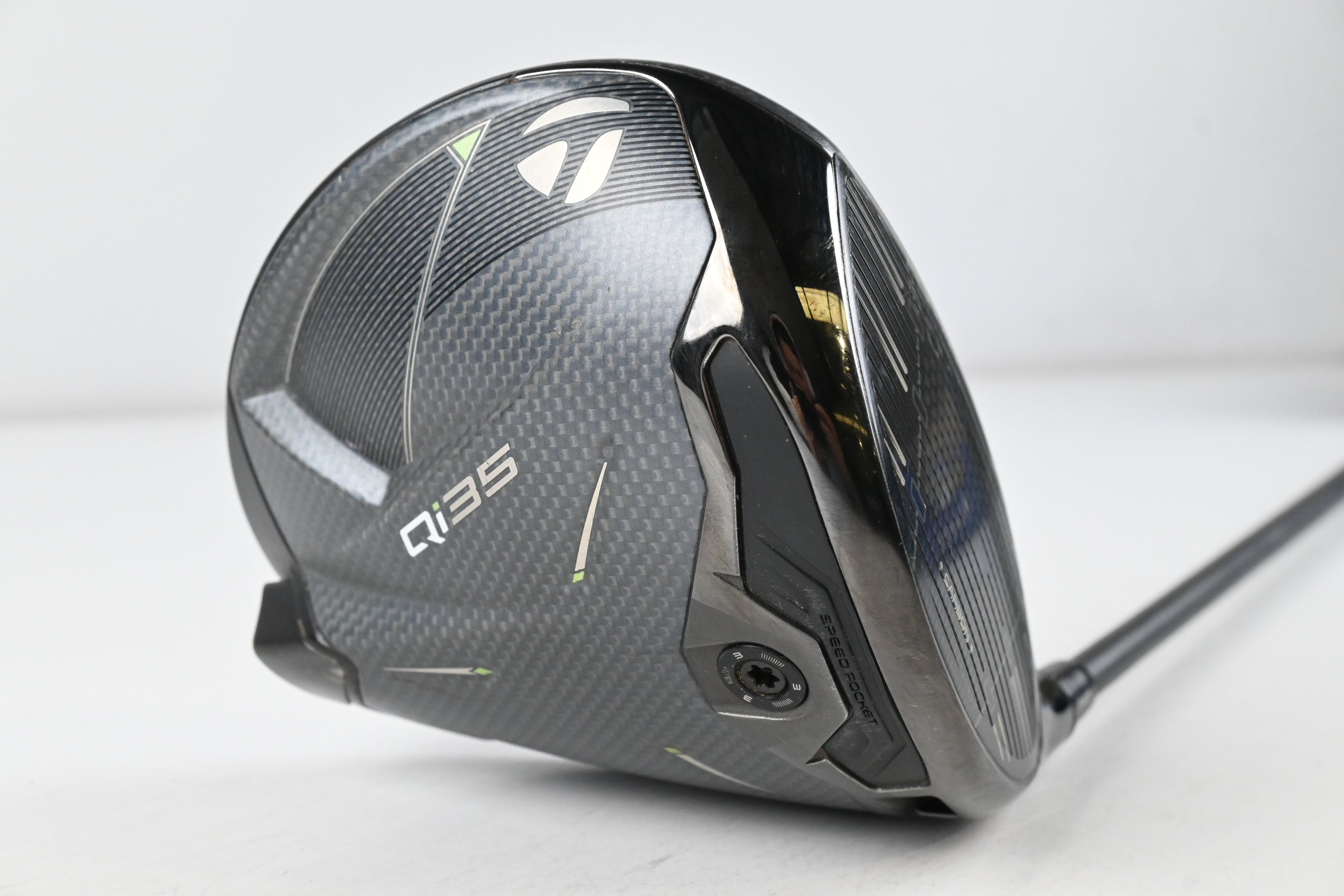 Taylormade Qi35 Driver / 9 Degree / Stiff Flex Kai'li Dark Wave CB Blue 60 Shaft