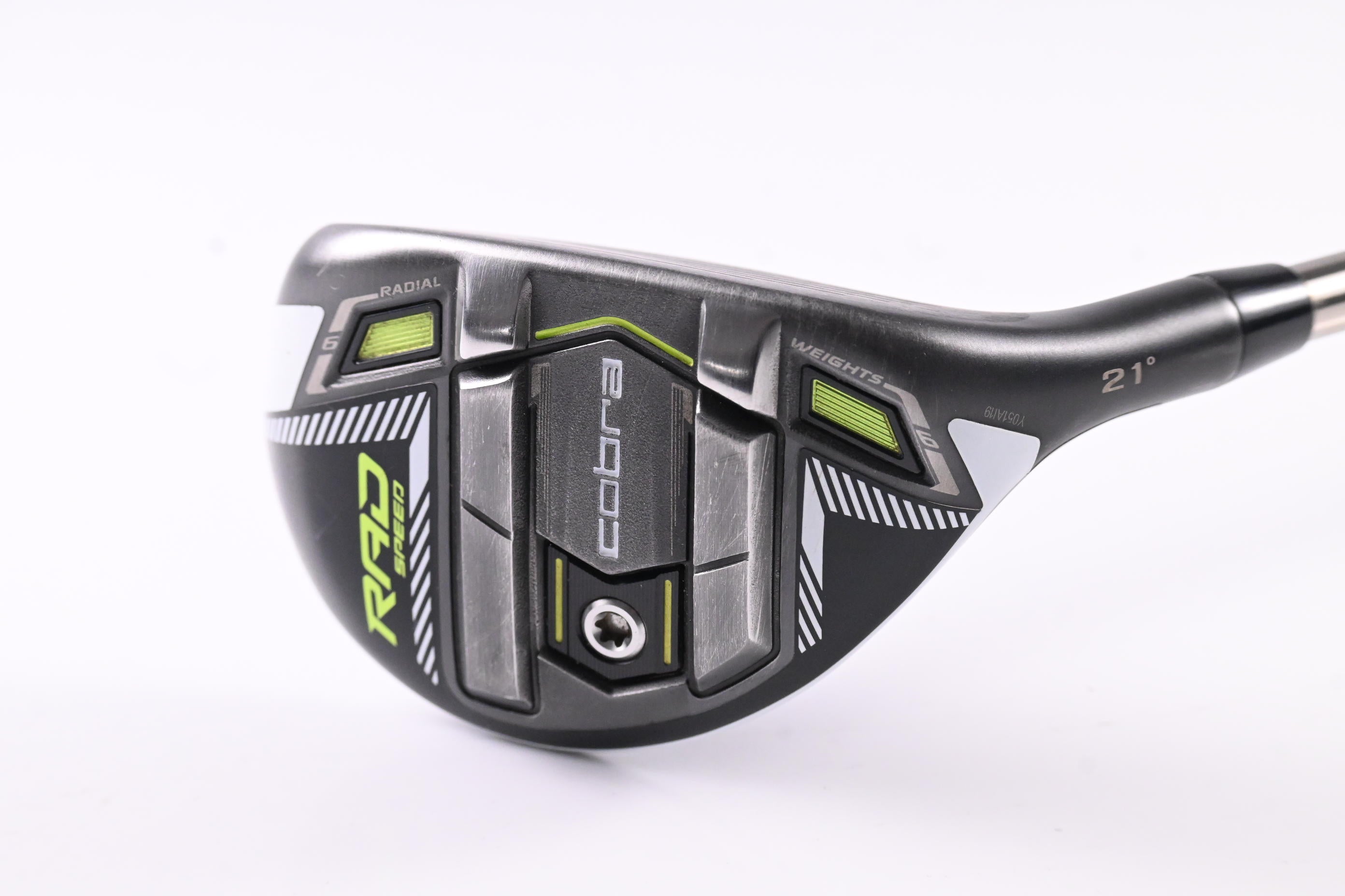 Cobra King Radspeed #4 Hybrid / 21 Degree / Regular Flex UST Mamiya Recoil ESX