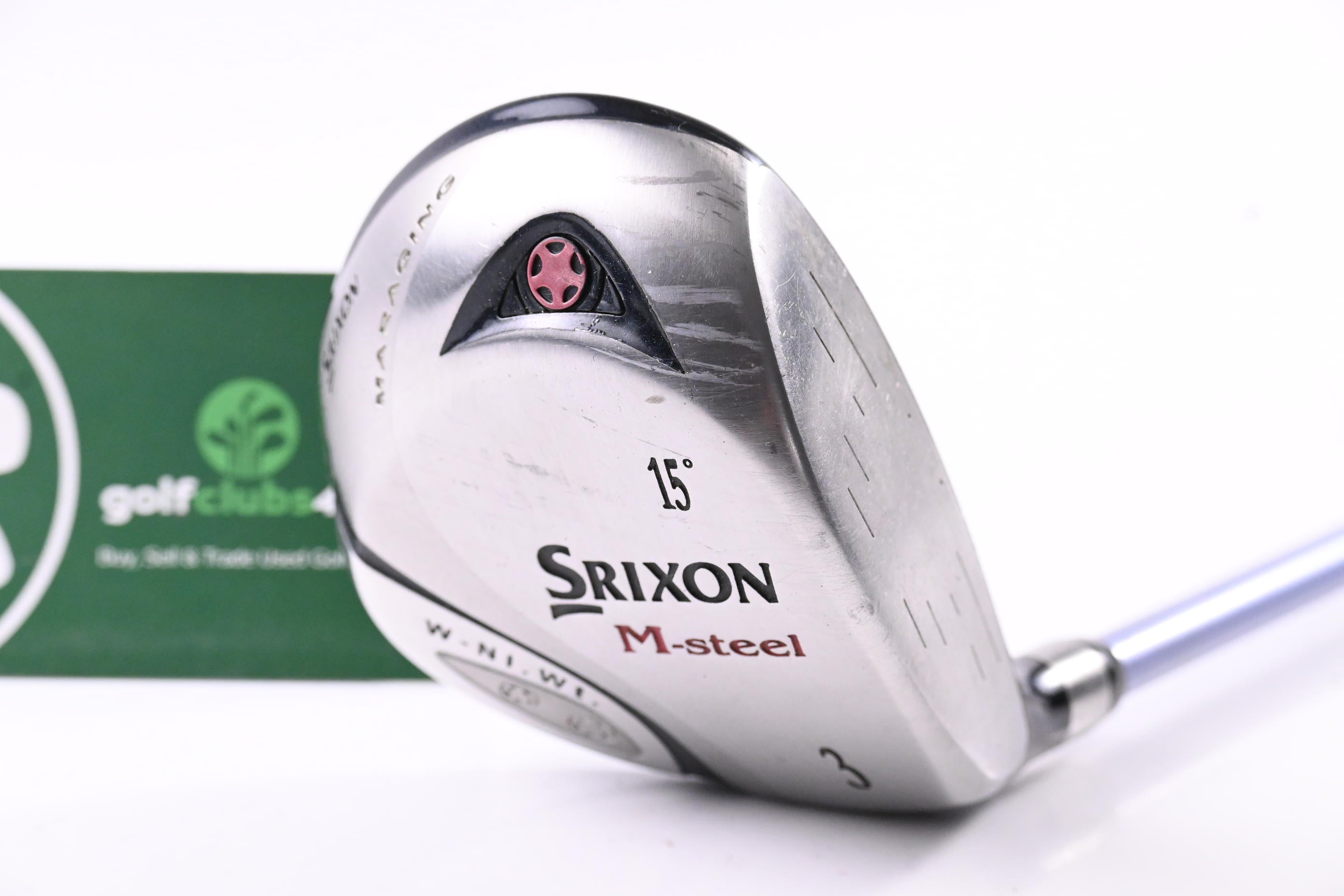 Ladies Srixon M-Steel #3 Wood / 15 Degree / Ladies Flex Srixon SV-3008 56 Shaft