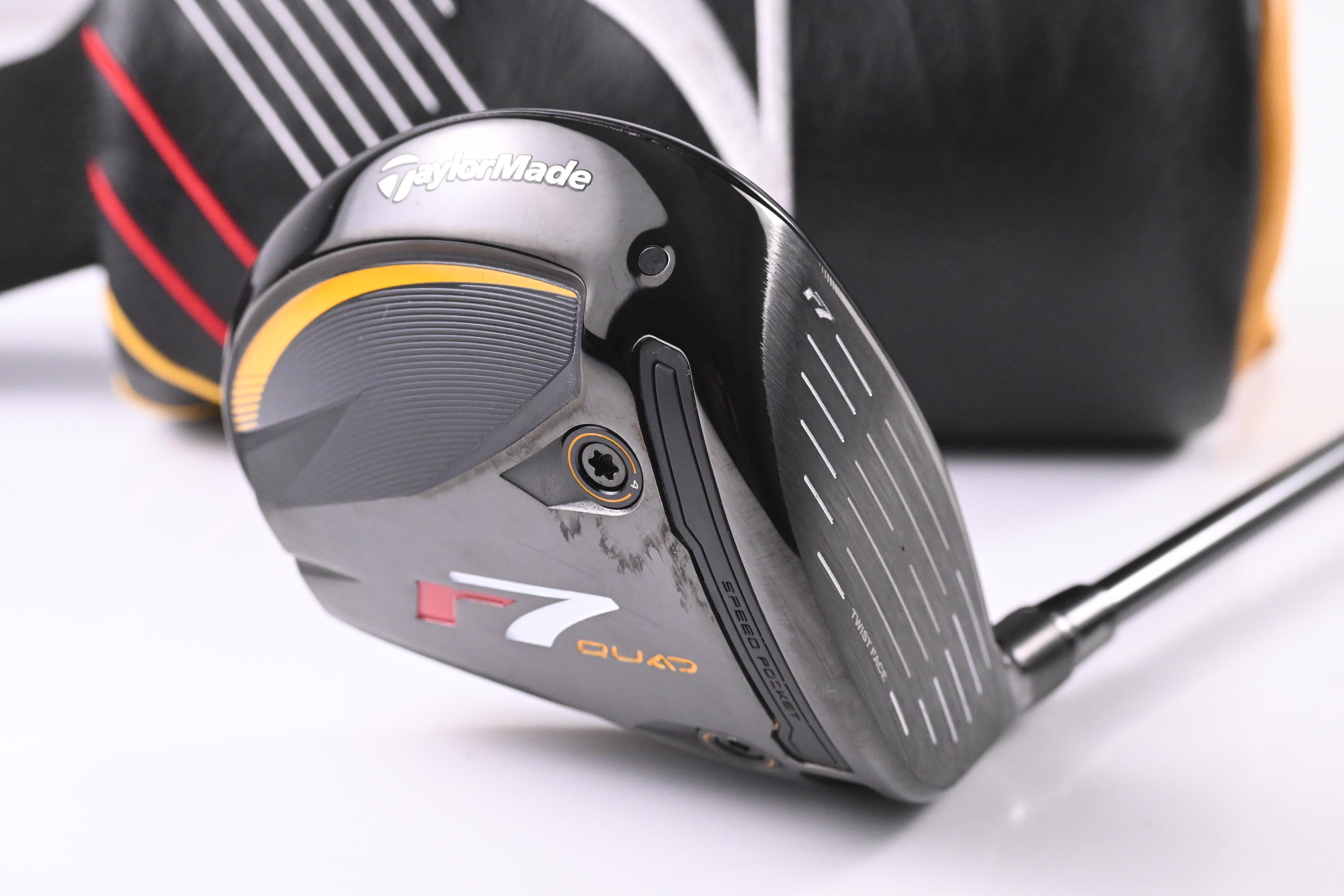 Taylormade R7 Quad Mini Driver / 11.5 Degree / Stiff Flex Fujikura Speeder 6