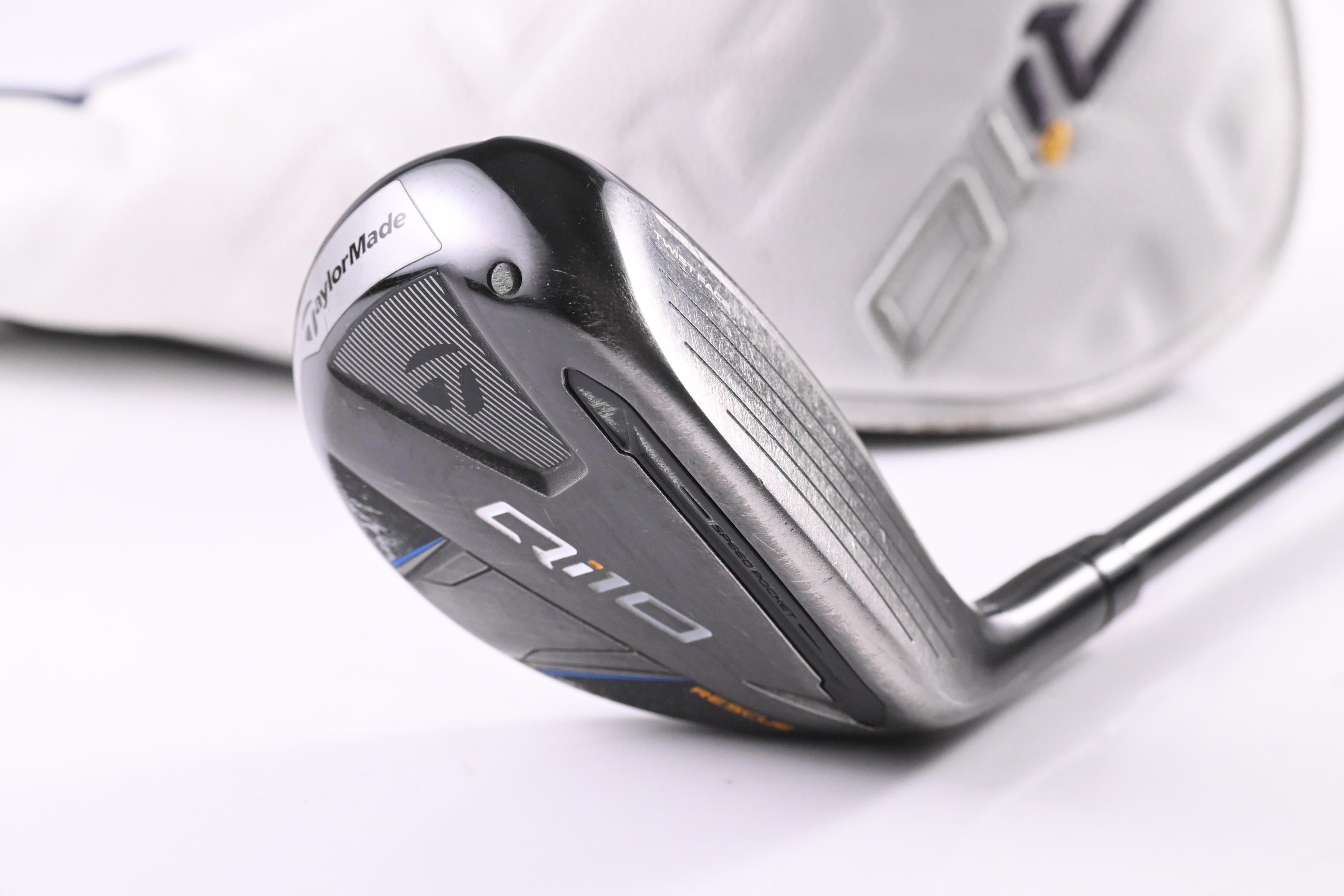 Taylormade Qi10 Max #3 Hybrid / 19 Degree / Stiff Flex Ventus TR Blue 7 Shaft