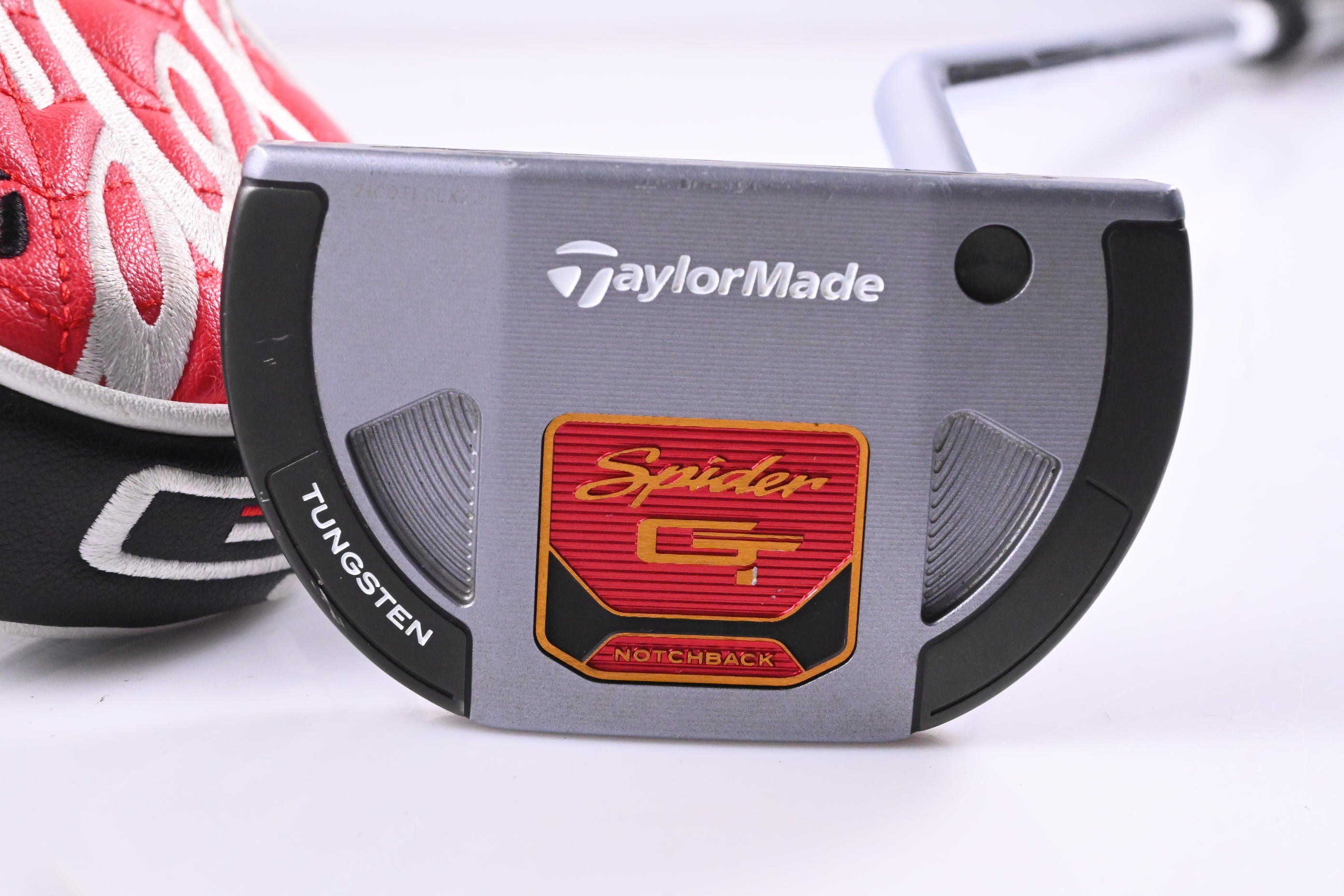 Taylormade Spider GT Notchback Silver/Black Single Bend Putter / 33 Inch