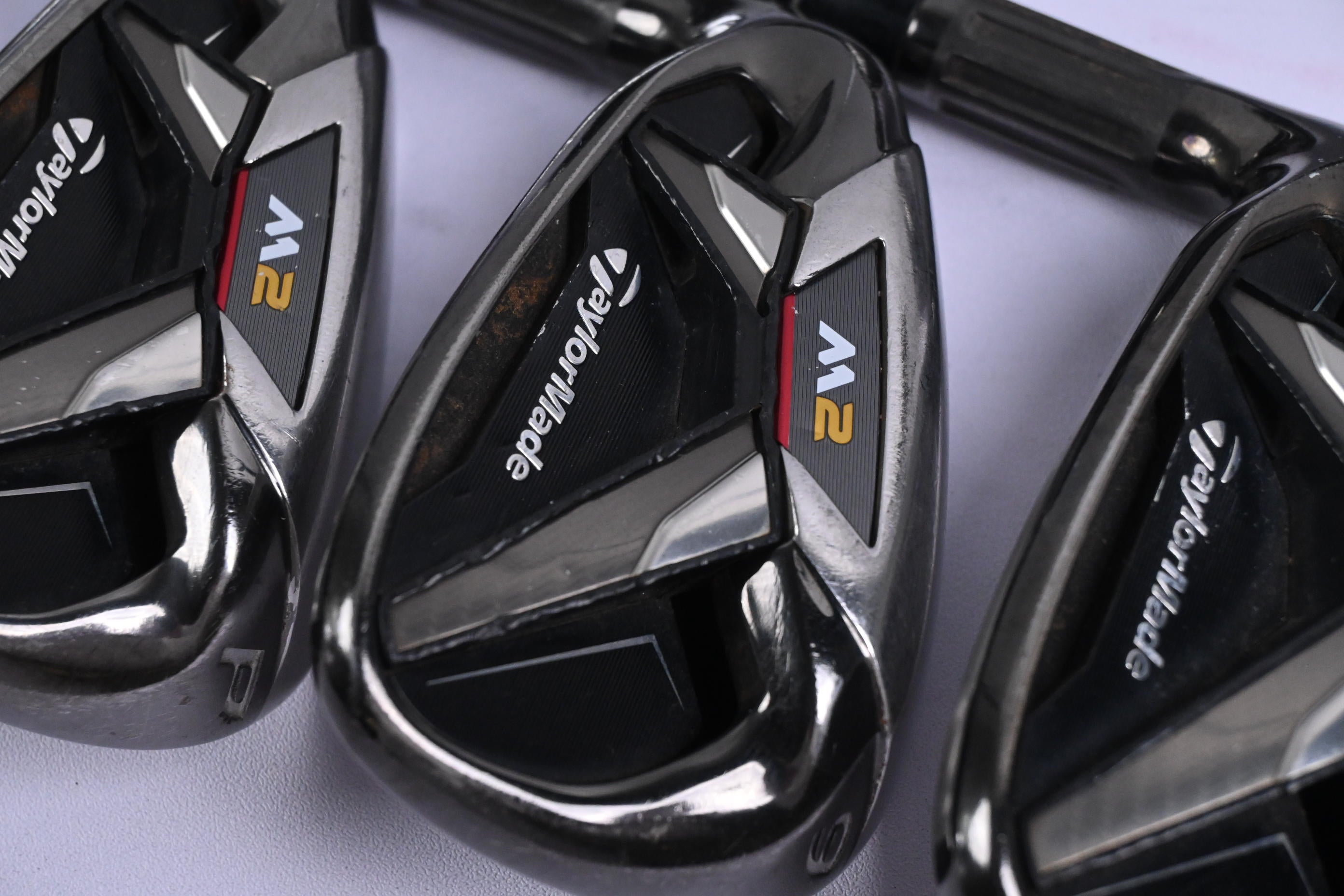 Left Hand Taylormade M2 2016 Irons / 5-PW+SW / Stiff Flex REAX High Launch 88