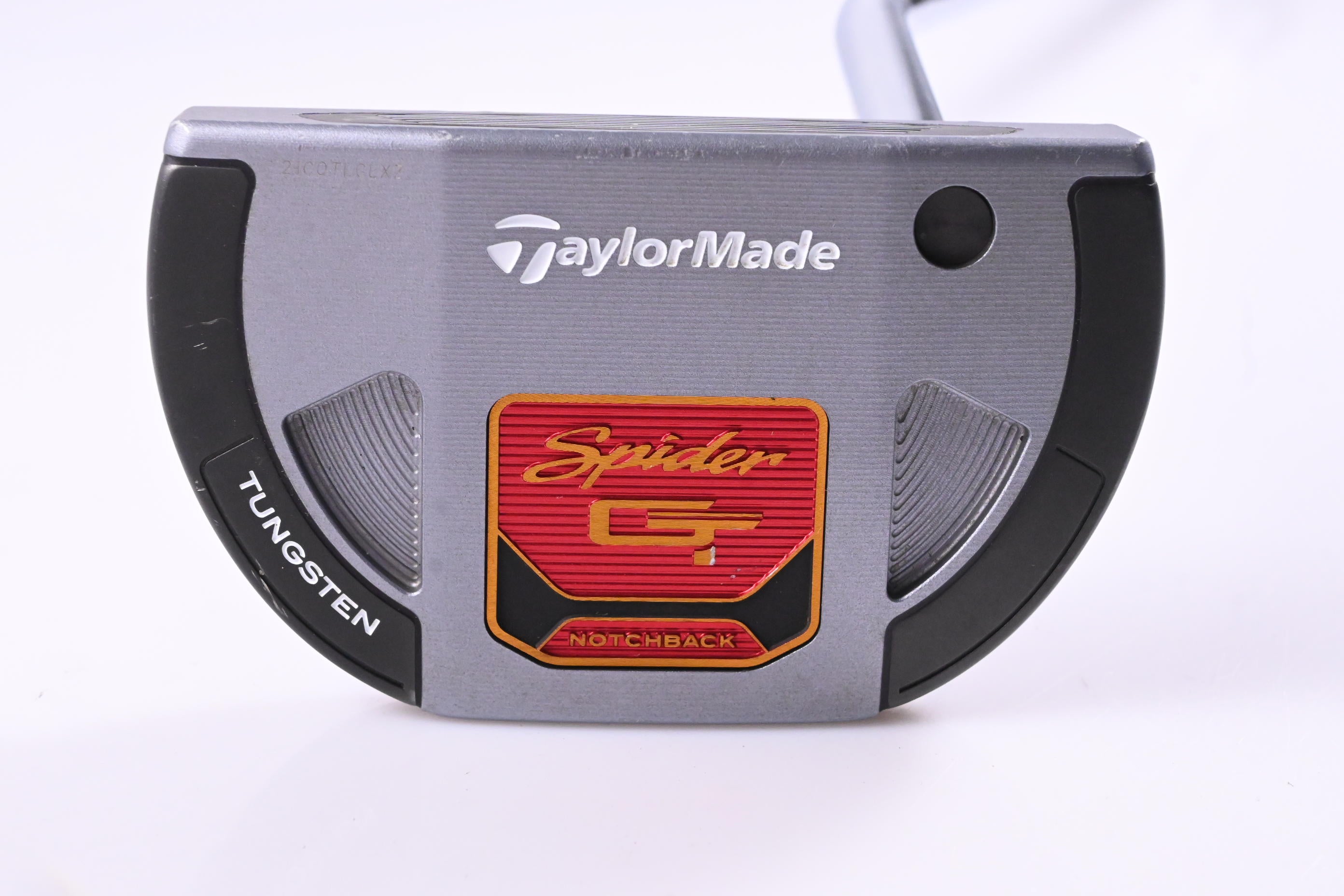 Taylormade Spider GT Notchback Silver/Black Single Bend Putter / 33 Inch