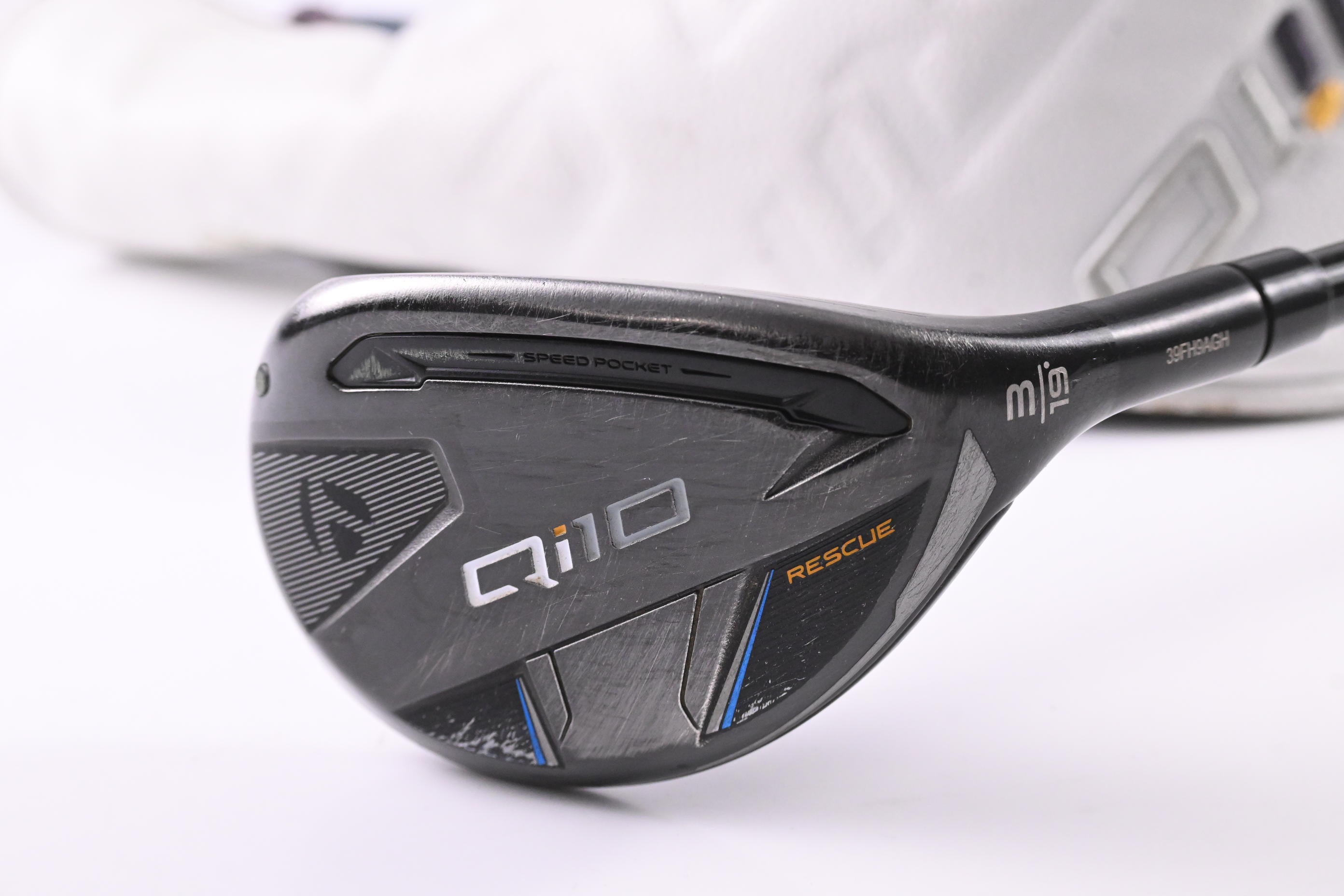 Taylormade Qi10 Max #3 Hybrid / 19 Degree / Stiff Flex Ventus TR Blue 7 Shaft