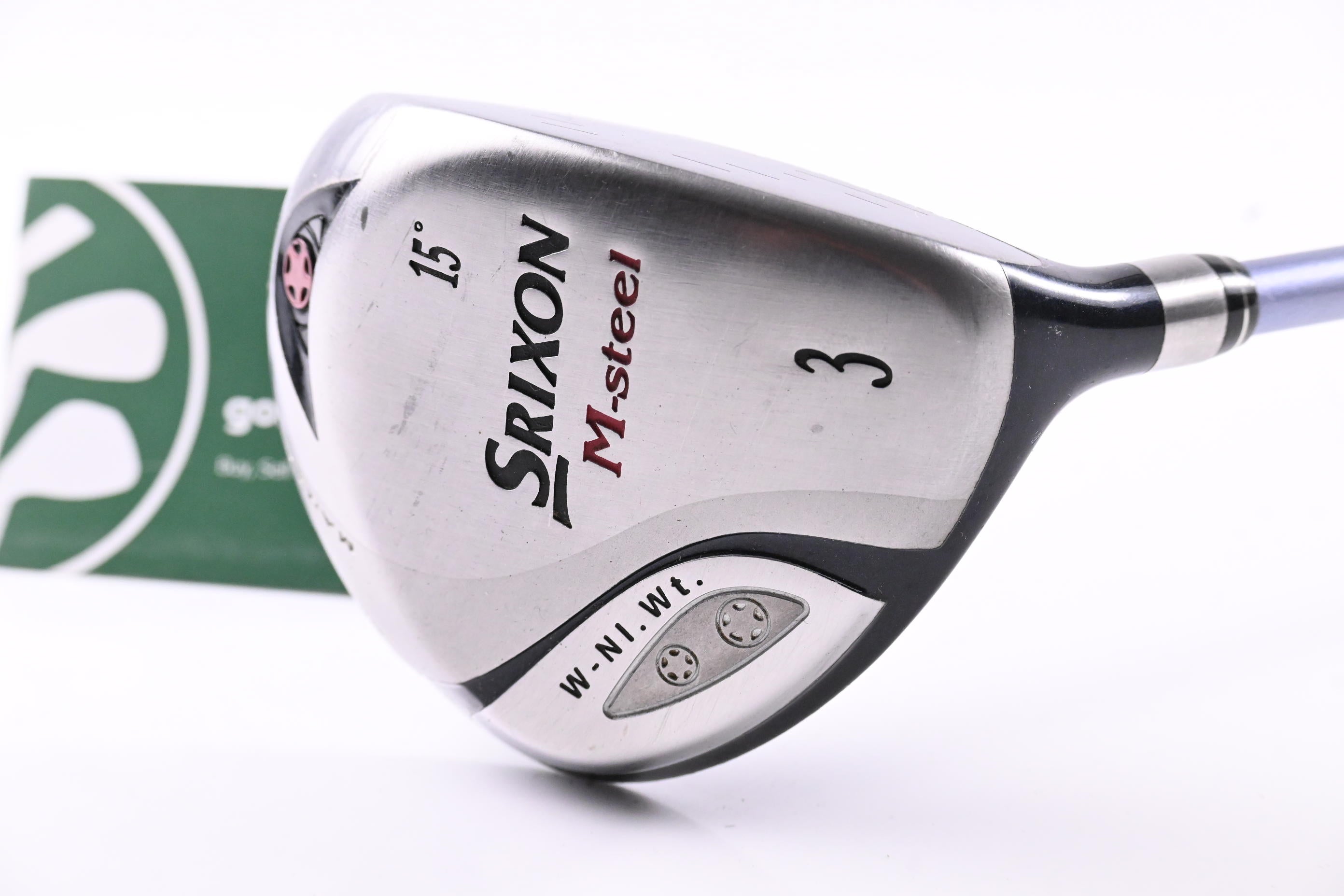 Ladies Srixon M-Steel #3 Wood / 15 Degree / Ladies Flex Srixon SV-3008 56 Shaft
