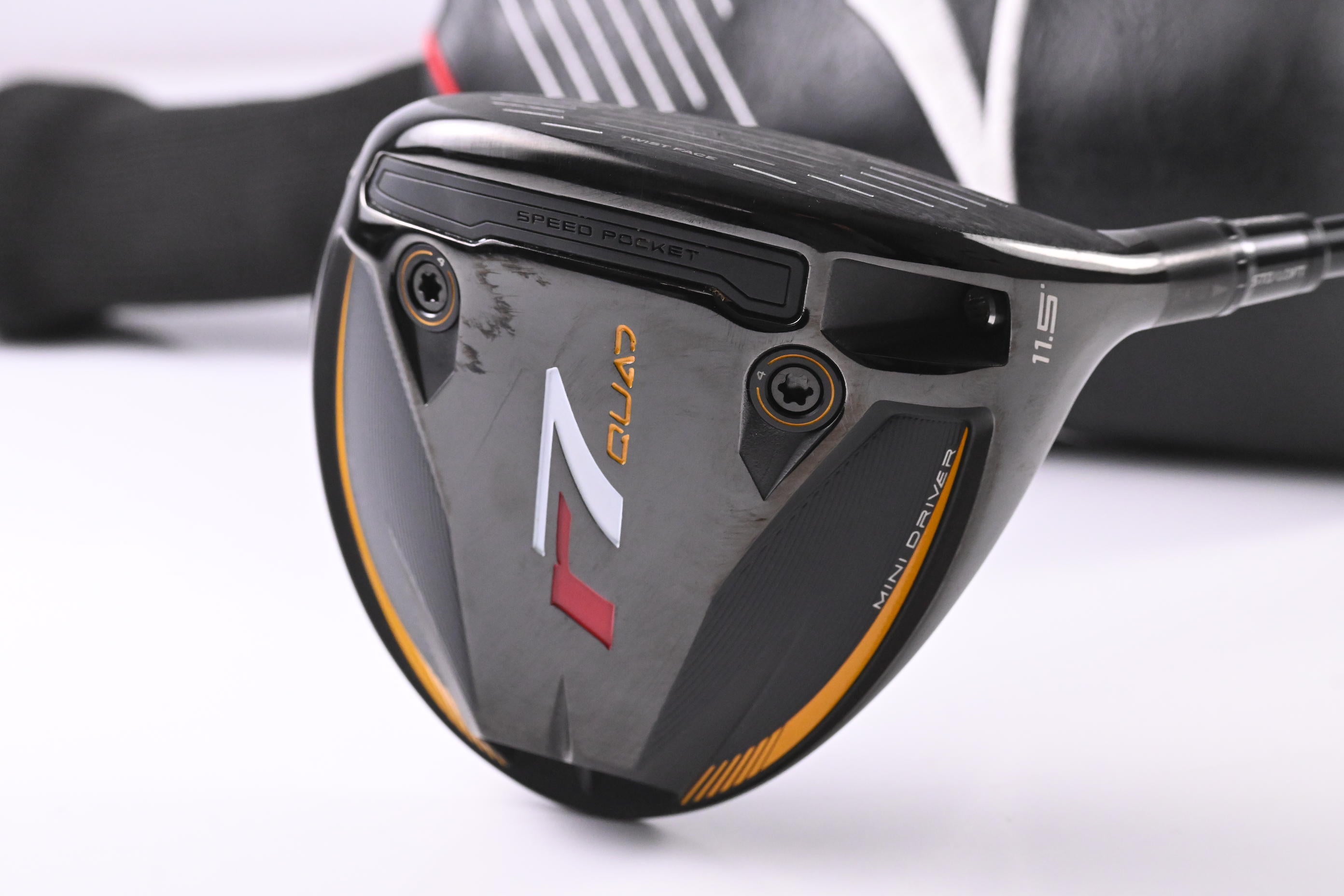Taylormade R7 Quad Mini Driver / 11.5 Degree / Stiff Flex Fujikura Speeder 6