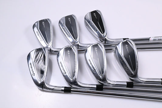 Left Hand Taylormade Qi Irons / 5-PW+SW / Regular Flex KBS Max MT 85 Shafts
