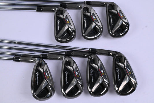 Left Hand Taylormade M2 2016 Irons / 5-PW+SW / Stiff Flex REAX High Launch 88