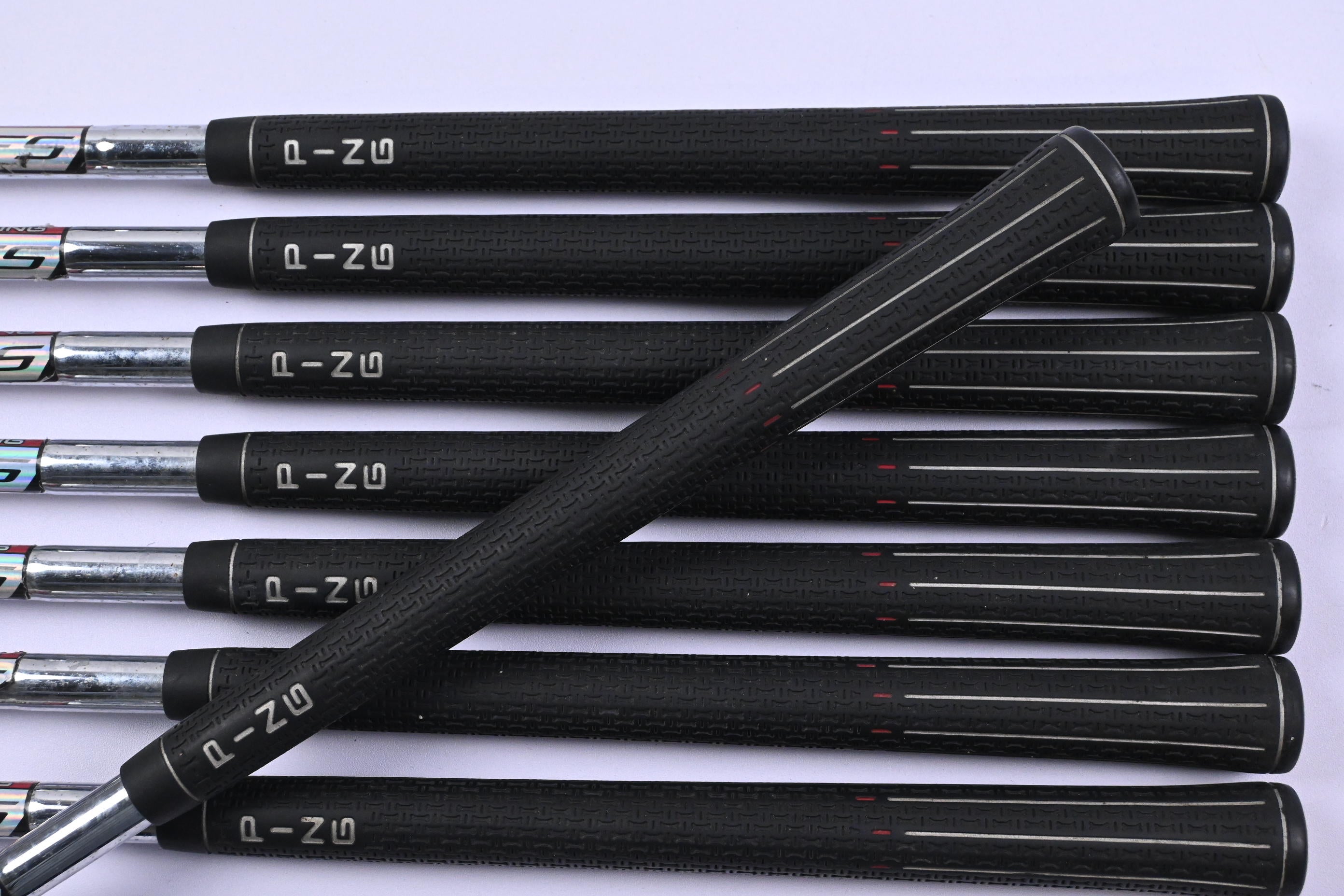 Ping G20 Irons / 4-PW+SW / White Dot / Regular Flex Ping CFS Shafts