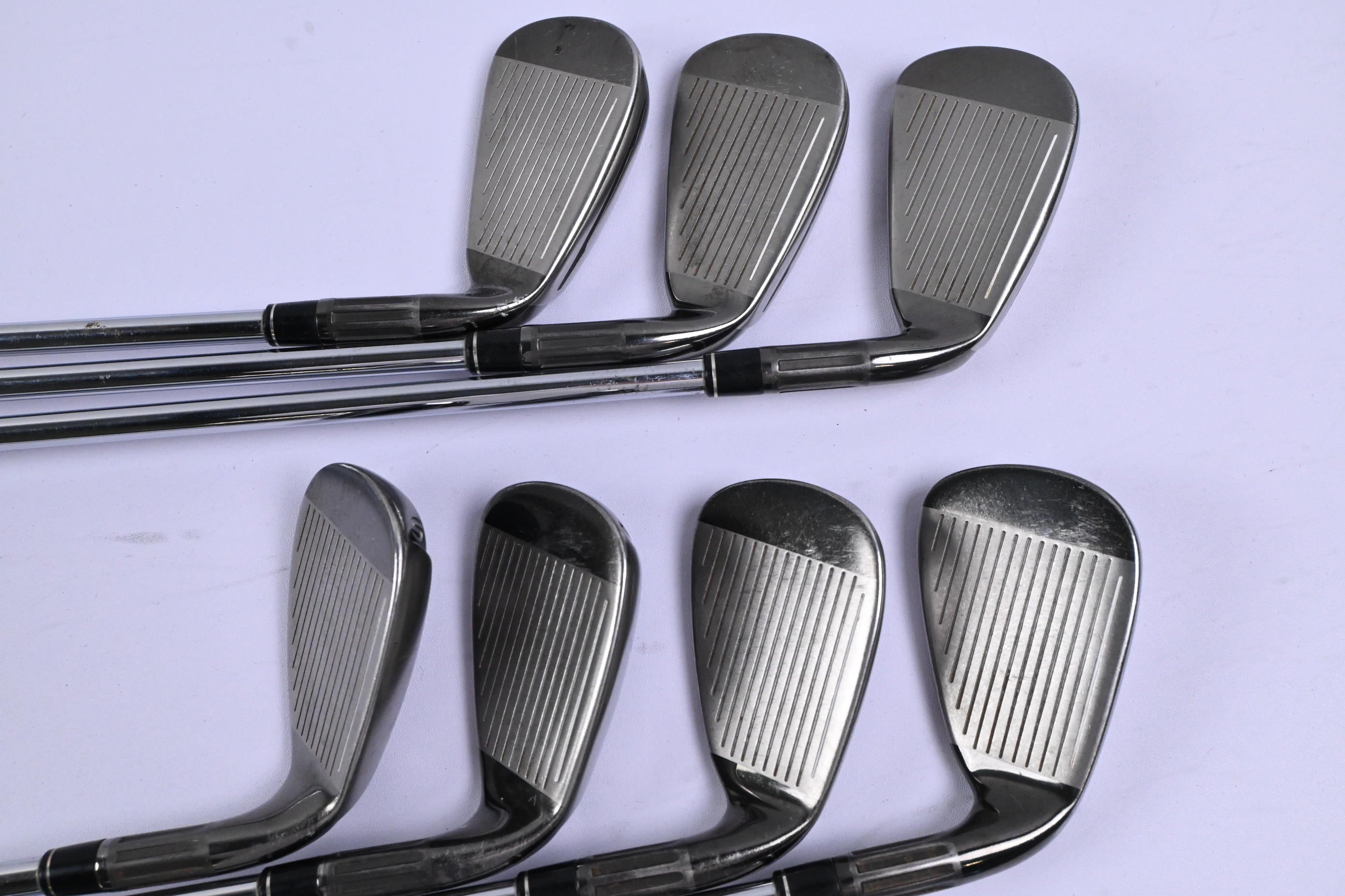 Left Hand Taylormade M2 2016 Irons / 5-PW+SW / Stiff Flex REAX High Launch 88