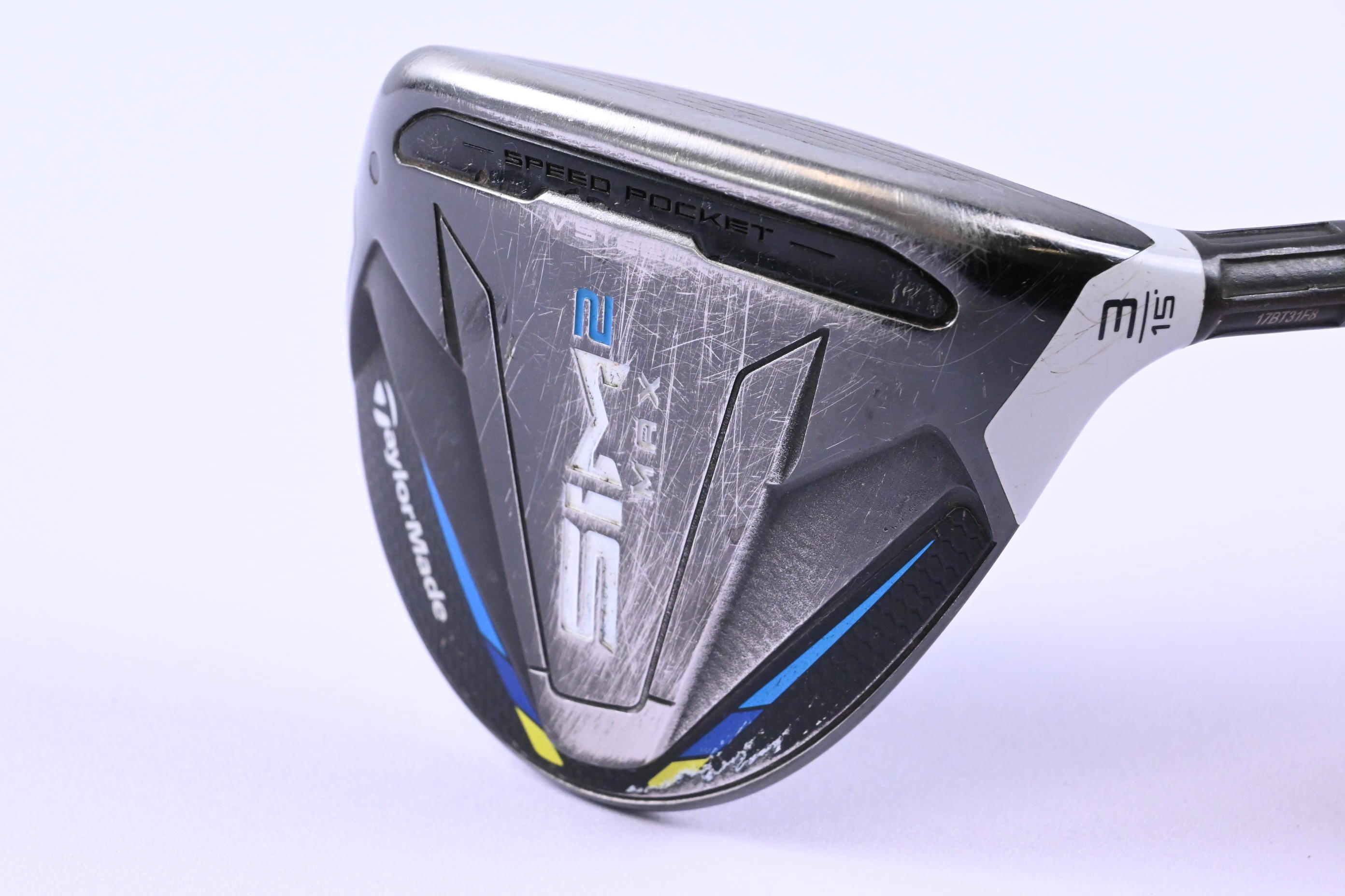 Taylormade SIM2 Max #3 Wood / 15 Degree / Regular Flex Ventus TR Red 5 Shaft