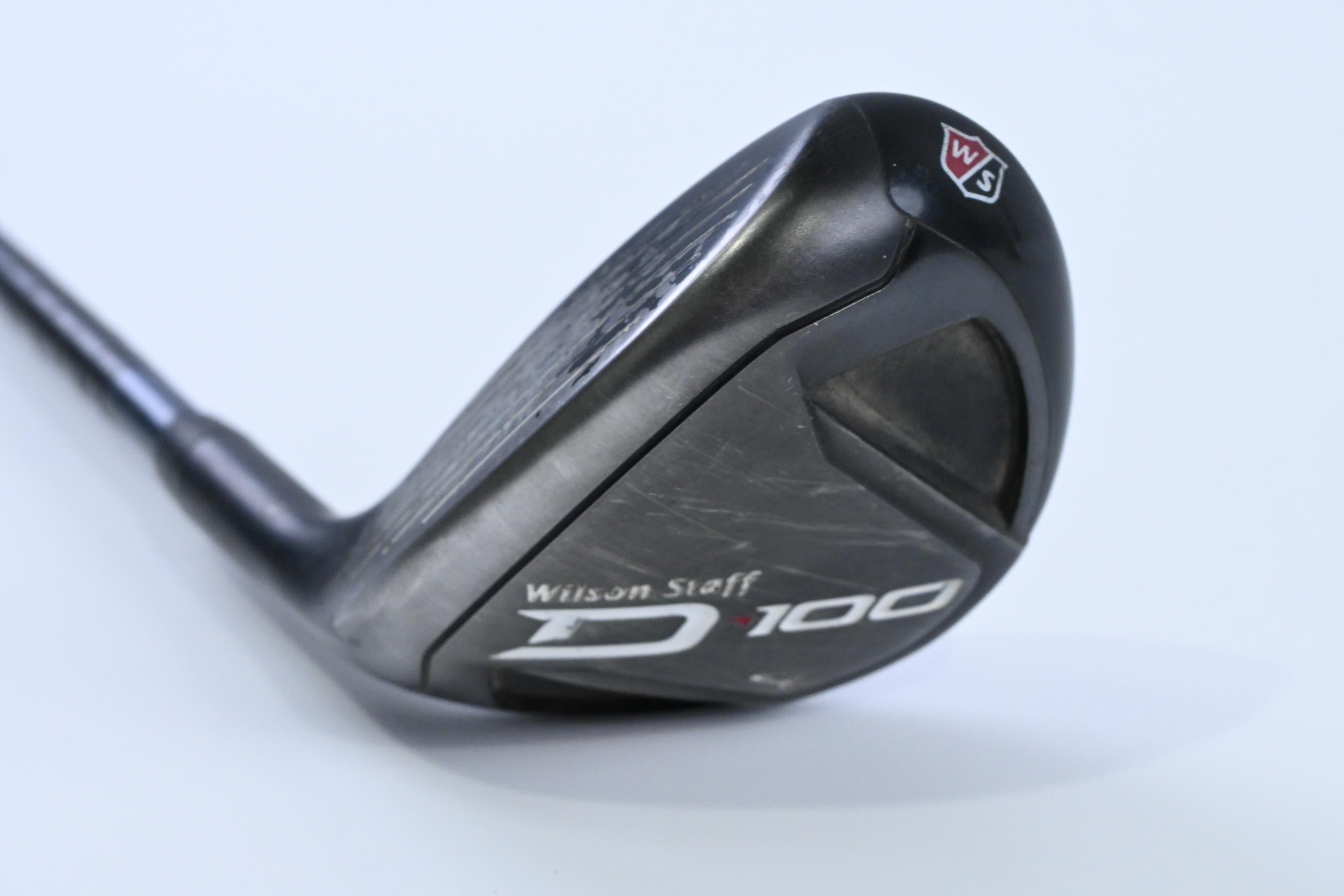Left Hand Wilson D100 #4 Hybrid / 22 Degree / Senior Flex Rifle Shaft