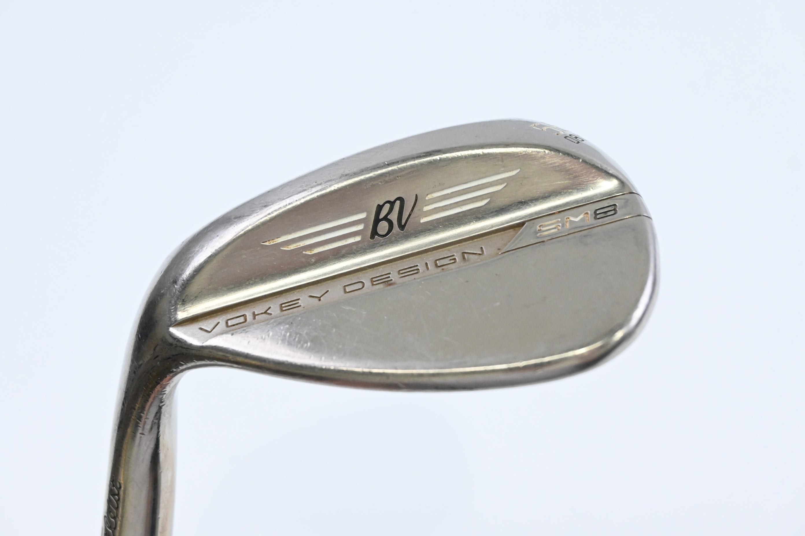 Left Hand Titleist Vokey SM8 Lob Wedge / 58 Degree / Wedge Flex Vokey SM8 Shaft