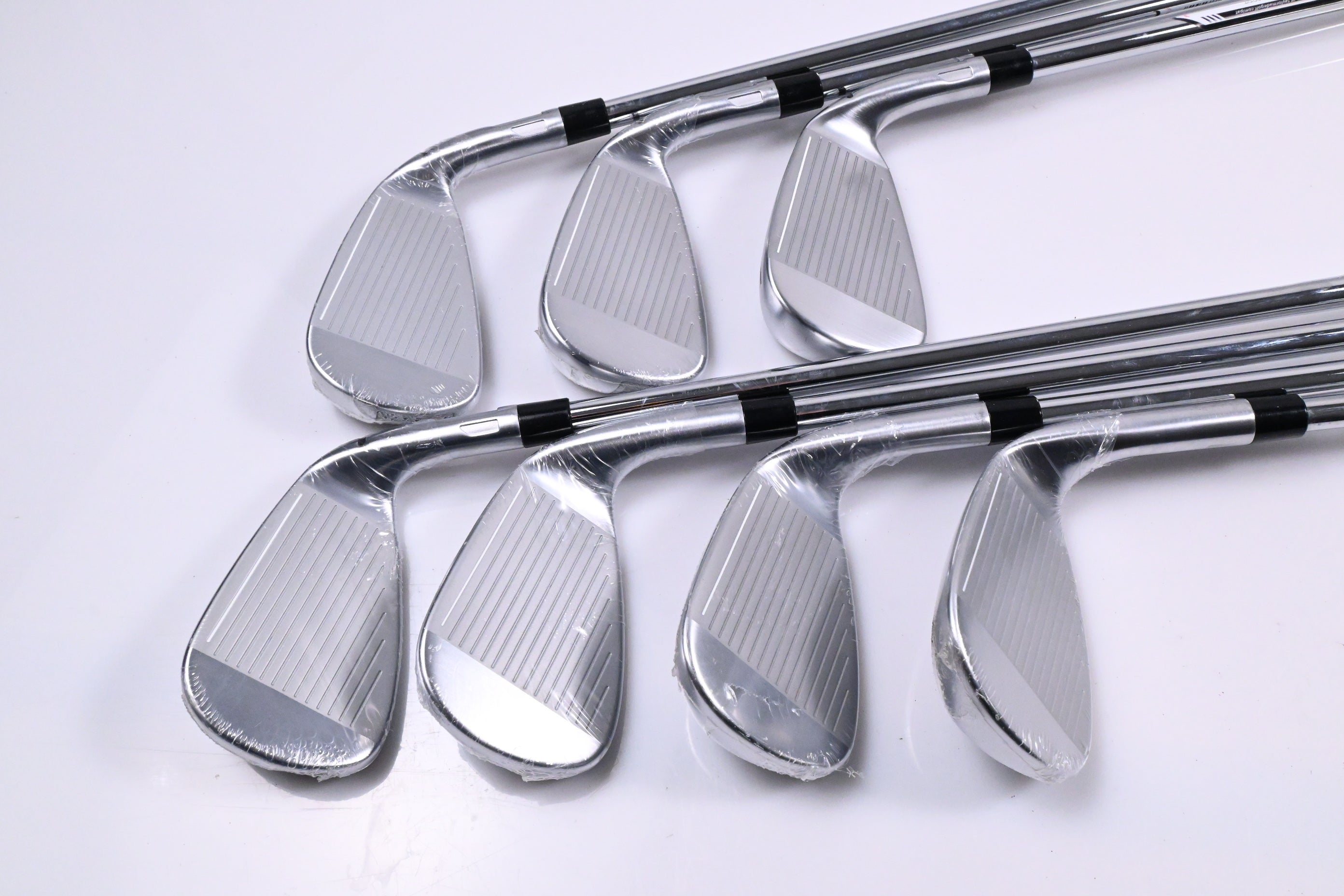 Left Hand Taylormade Qi Irons / 5-PW+SW / Regular Flex KBS Max MT 85 Shafts