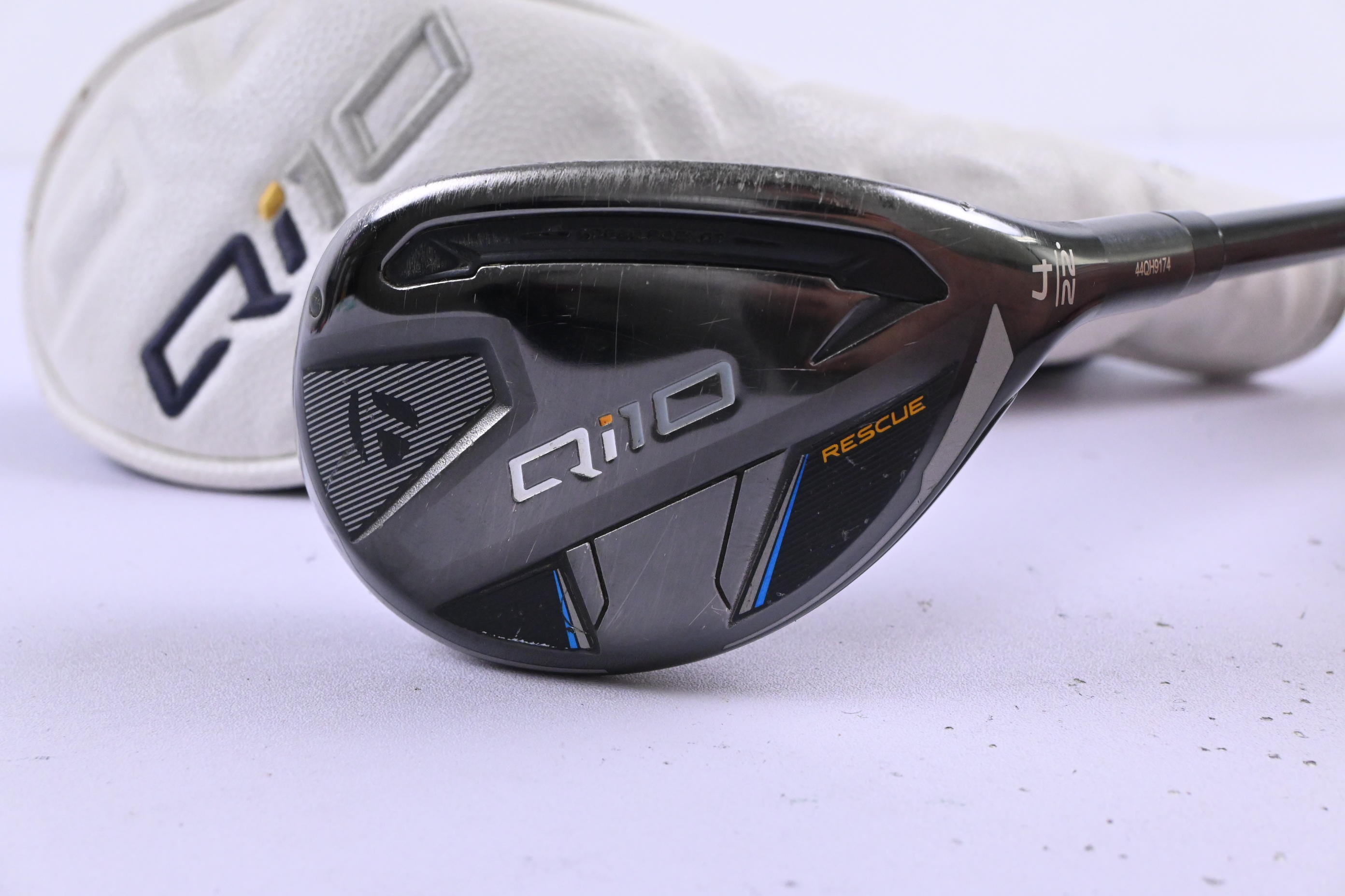 Taylormade Qi10 #4 Hybrid / 22 Degree / Stiff Flex HZRDUS Gen4 Black 80 Shaft