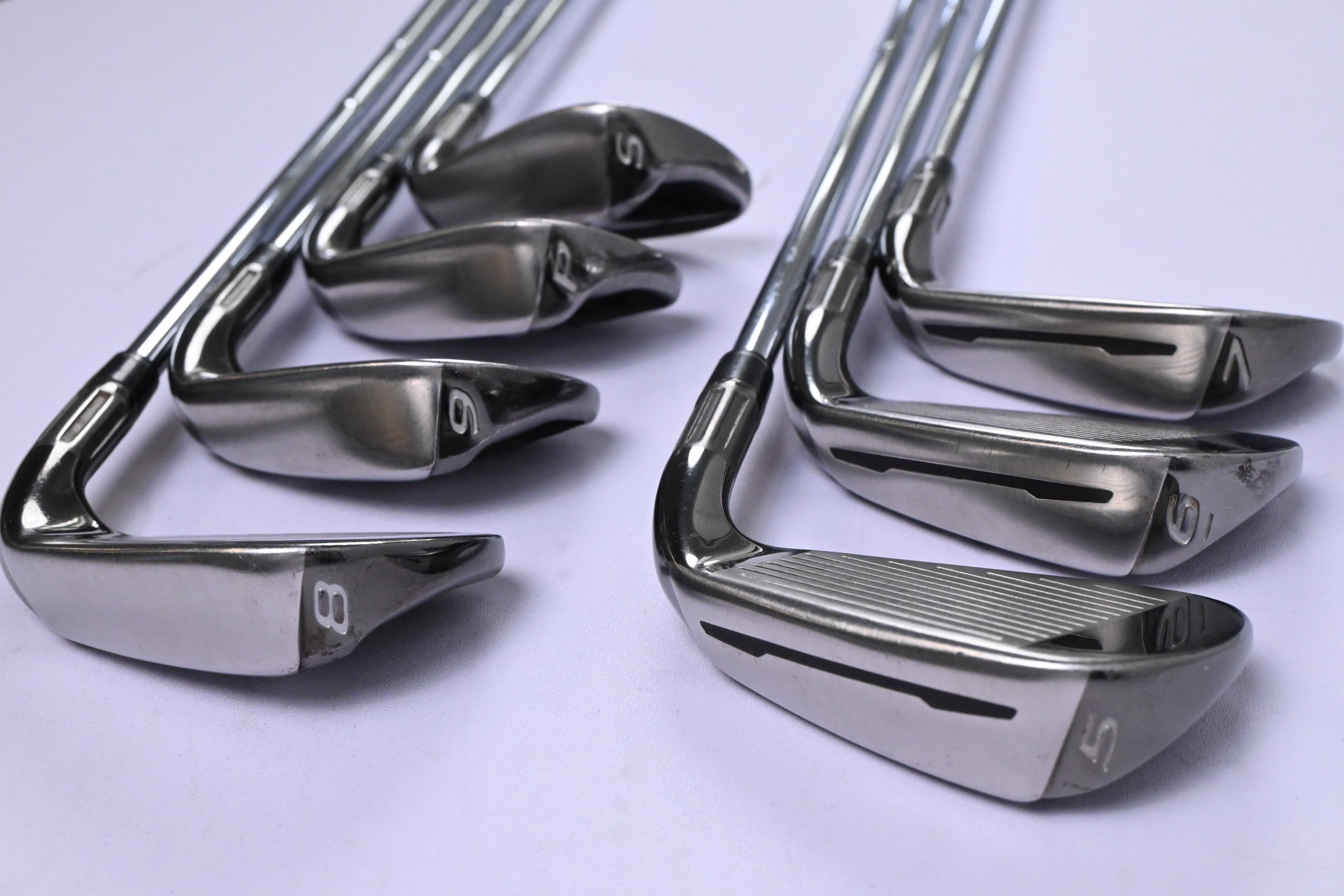 Left Hand Taylormade M2 2016 Irons / 5-PW+SW / Stiff Flex REAX High Launch 88