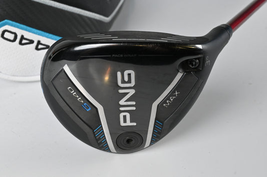 Ping G440 Max #3 Wood / 15 Degree / Regular Flex Denali Red 60 Shaft