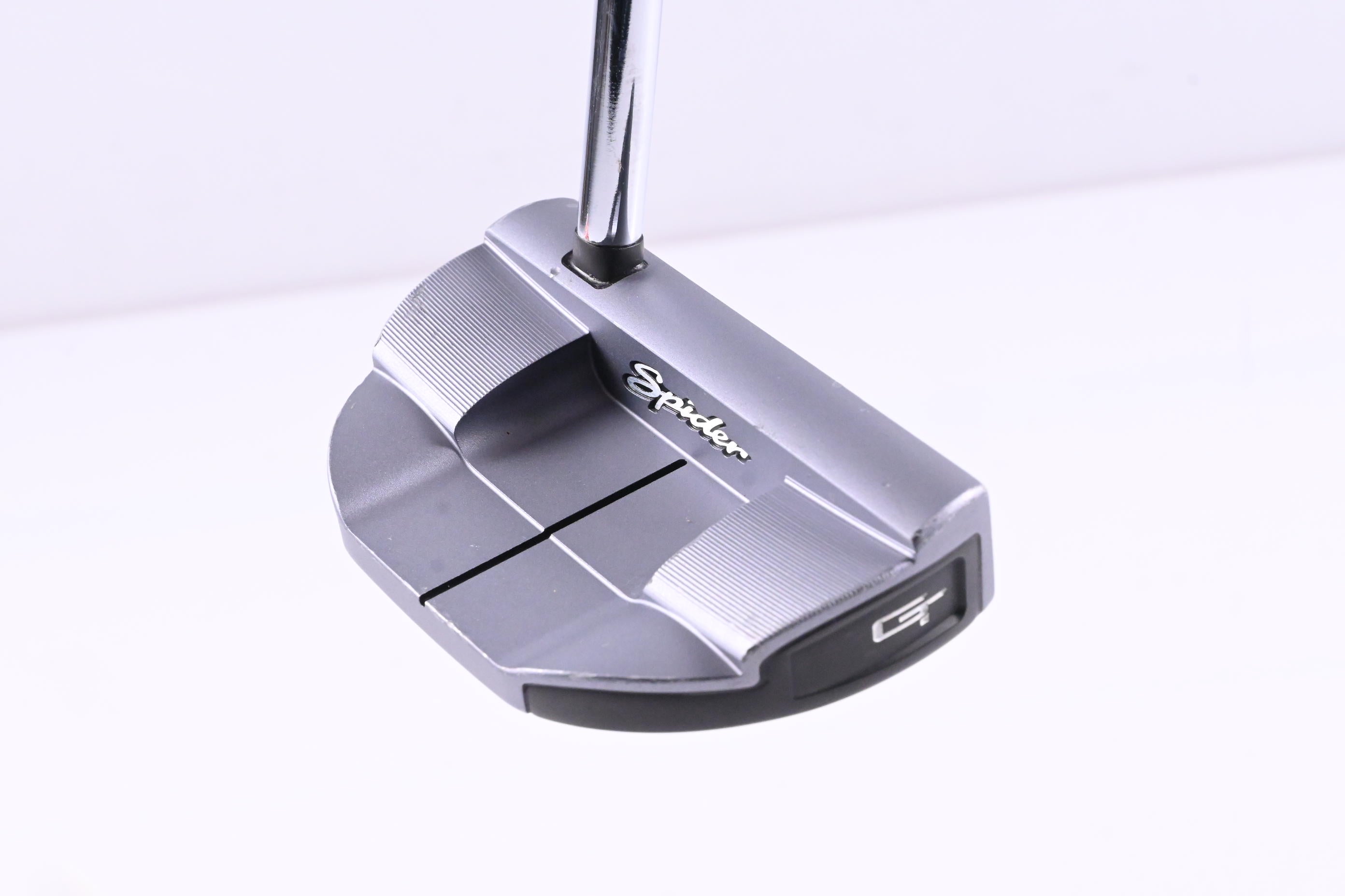 Taylormade Spider GT Notchback Silver/Black Single Bend Putter / 33 Inch