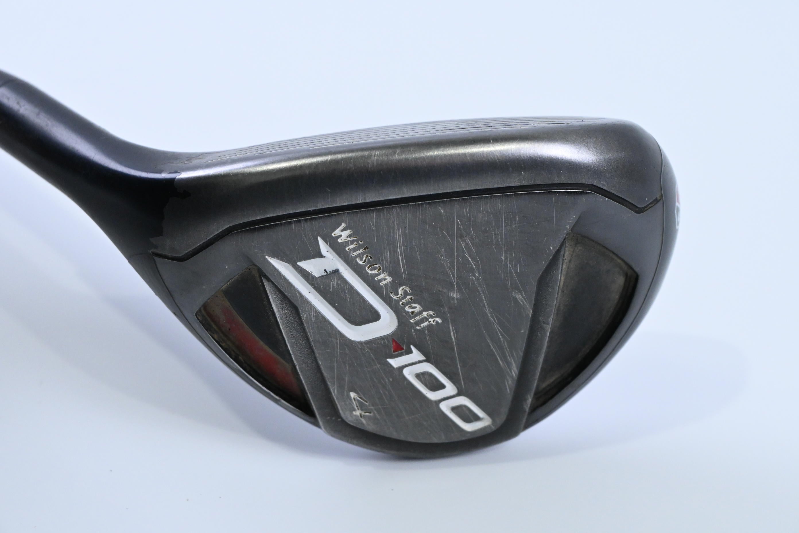 Left Hand Wilson D100 #4 Hybrid / 22 Degree / Senior Flex Rifle Shaft