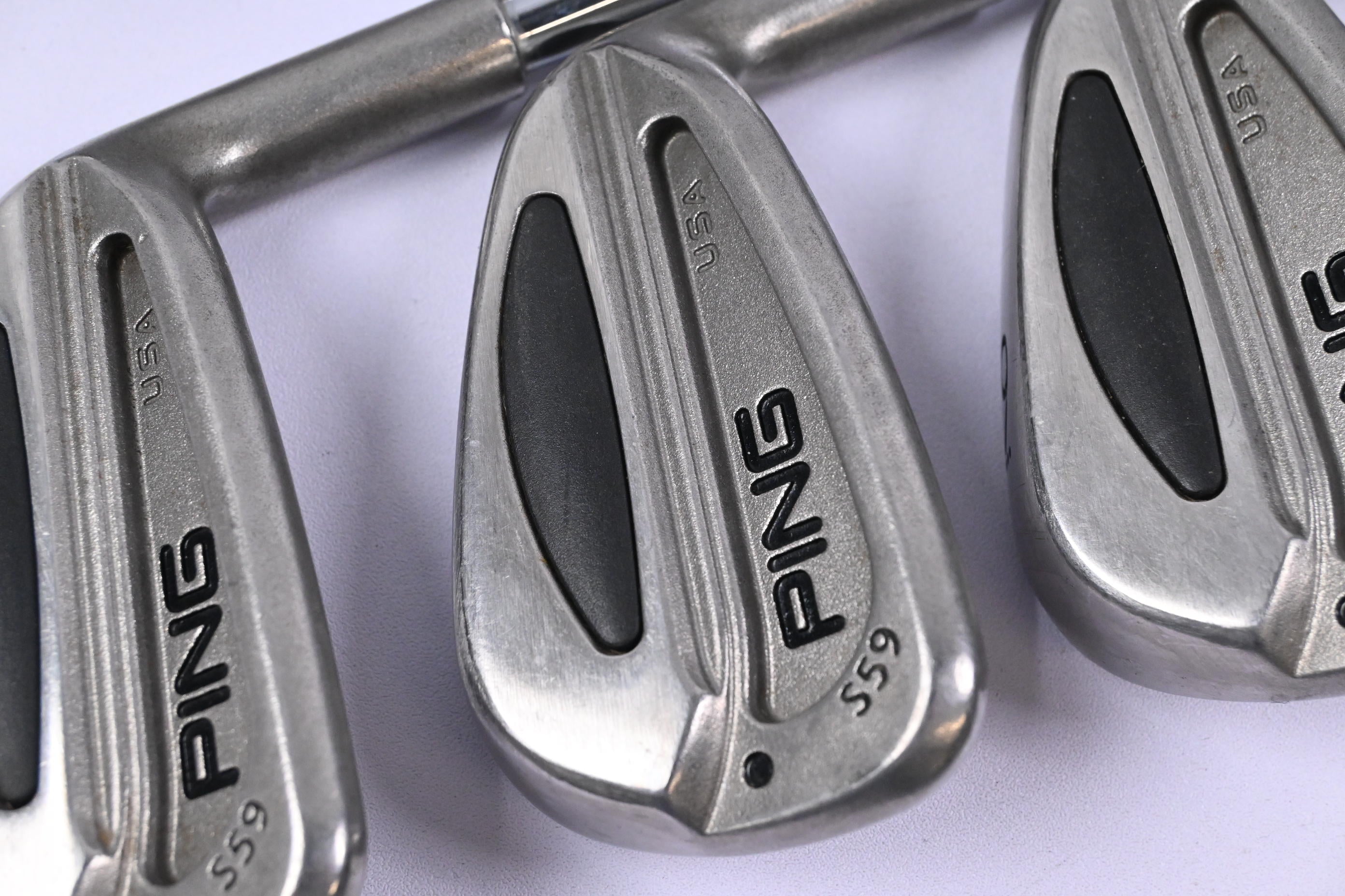 Ping S59 Irons / 3-PW / Black Dot / Stiff Flex Ping Shafts
