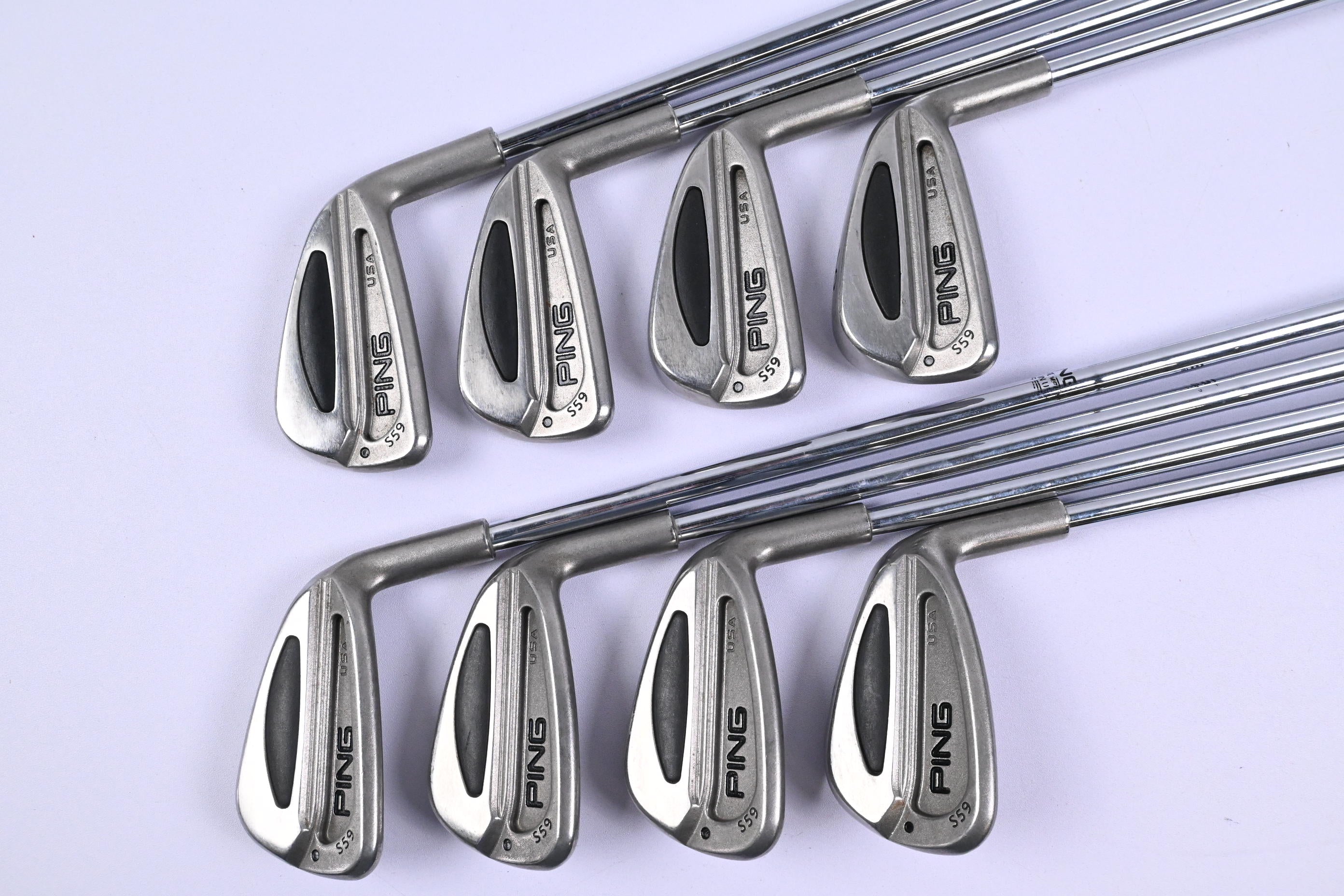 Ping S59 Irons / 3-PW / Black Dot / Stiff Flex Ping Shafts
