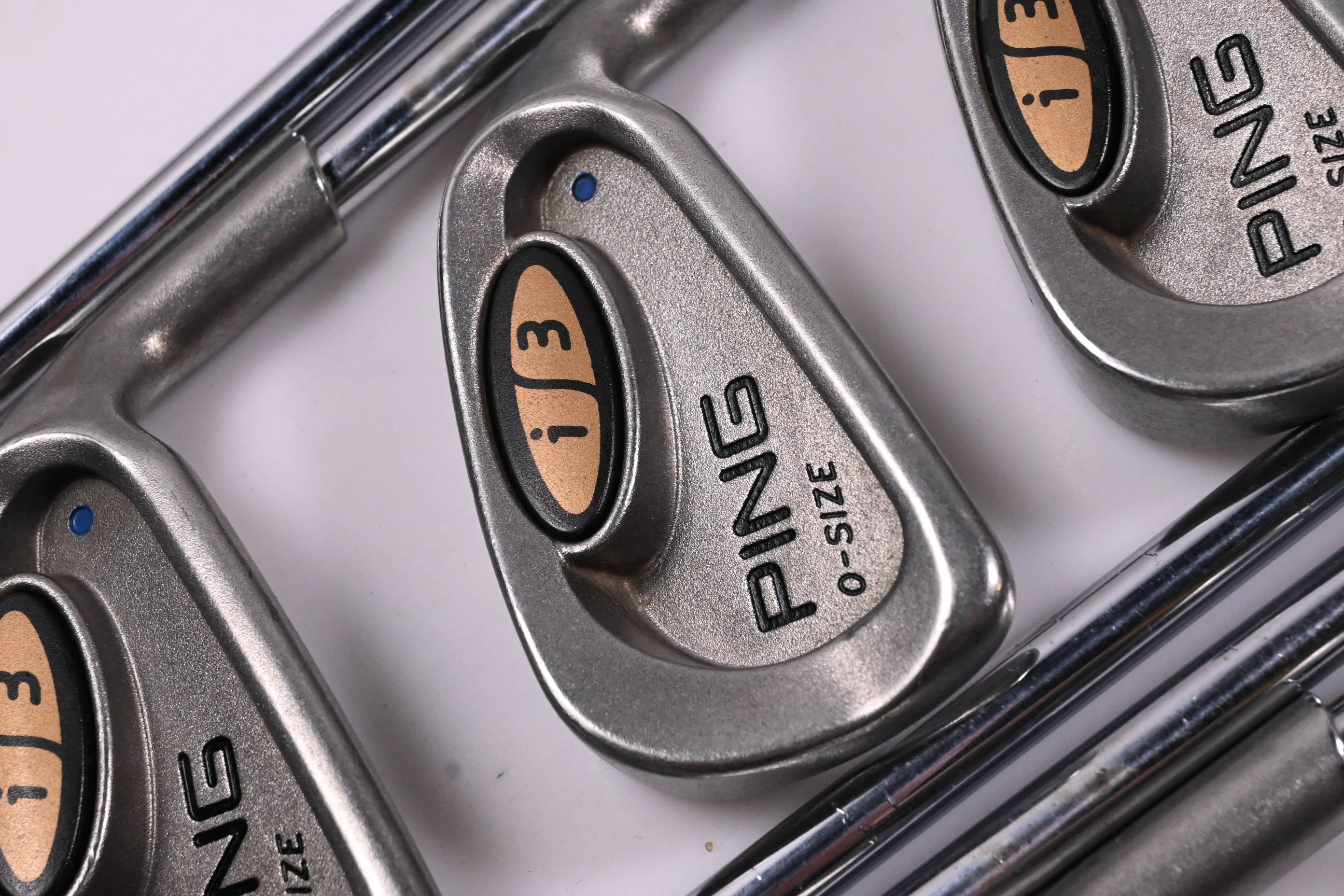 Ping i3 O-Size Irons / 3-PW / Blue Dot / Regular Flex Ping JZ Shafts
