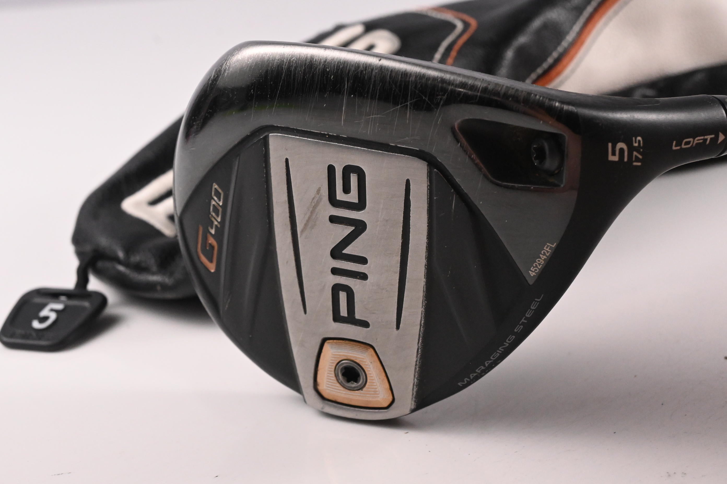Ping G400 #5 Wood / 17.5 Degree / Regular Flex Ping Alta CB 65 Shaft