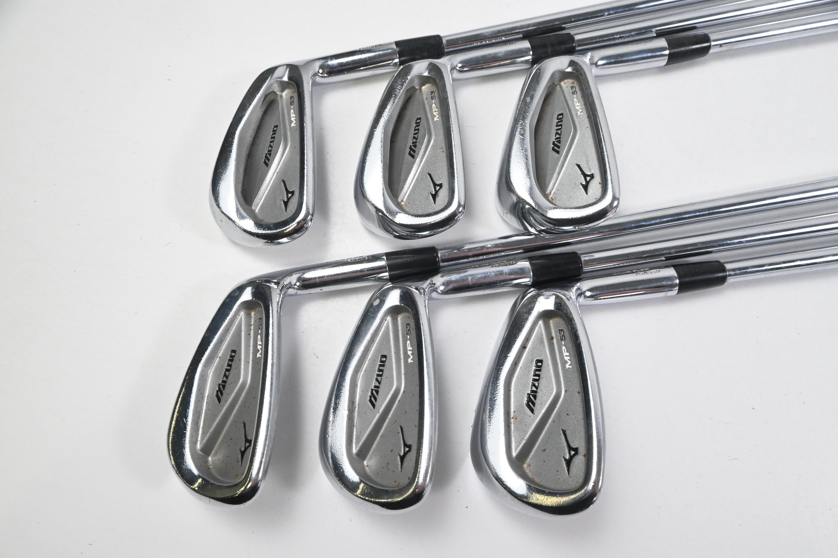 Mizuno MP-53 Irons / 5-PW / Regular Flex Project X Rifle Shafts