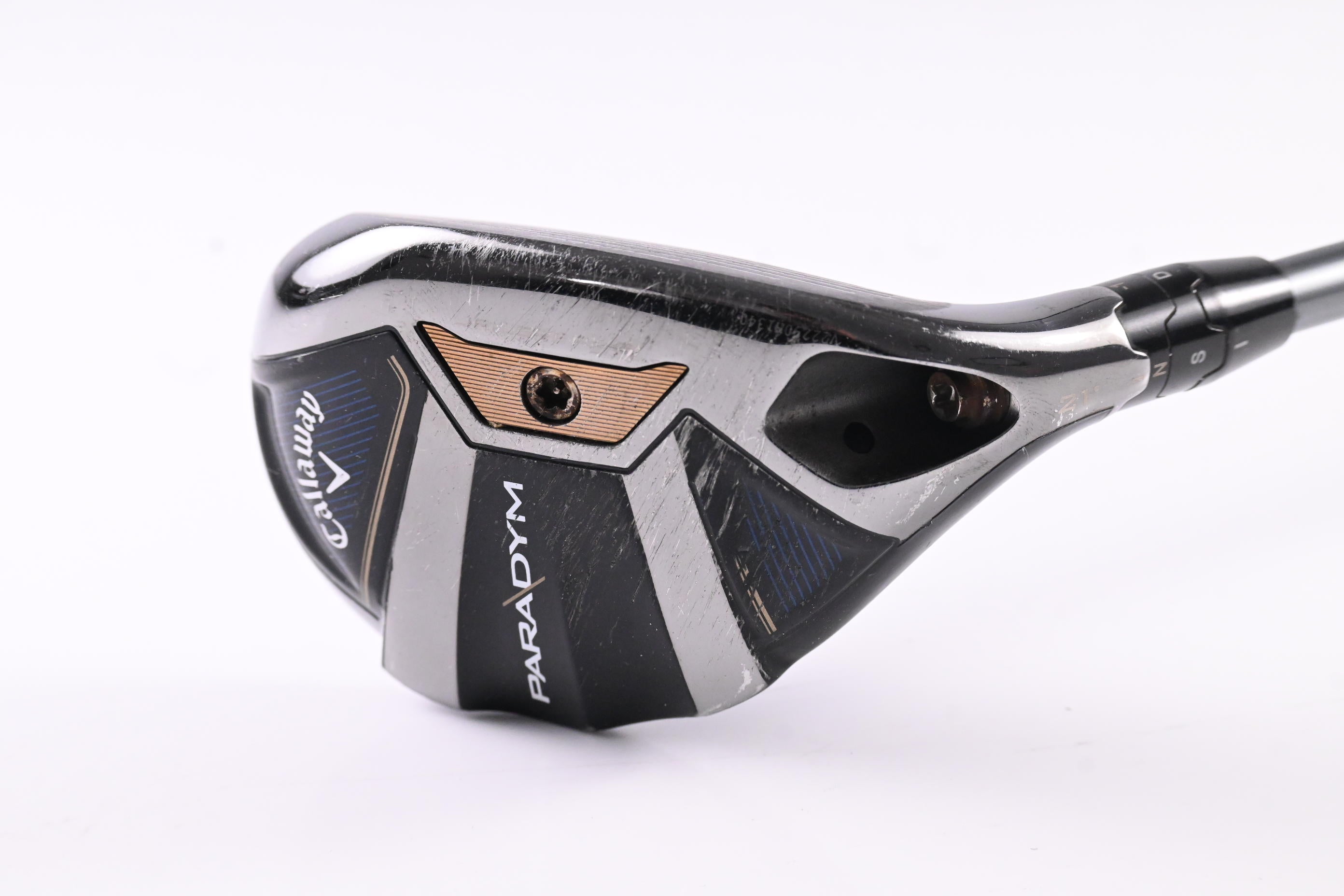 Callaway Paradym #4 Hybrid / 21 Degree / Regular Flex HZRDUS Silver 65 Shaft