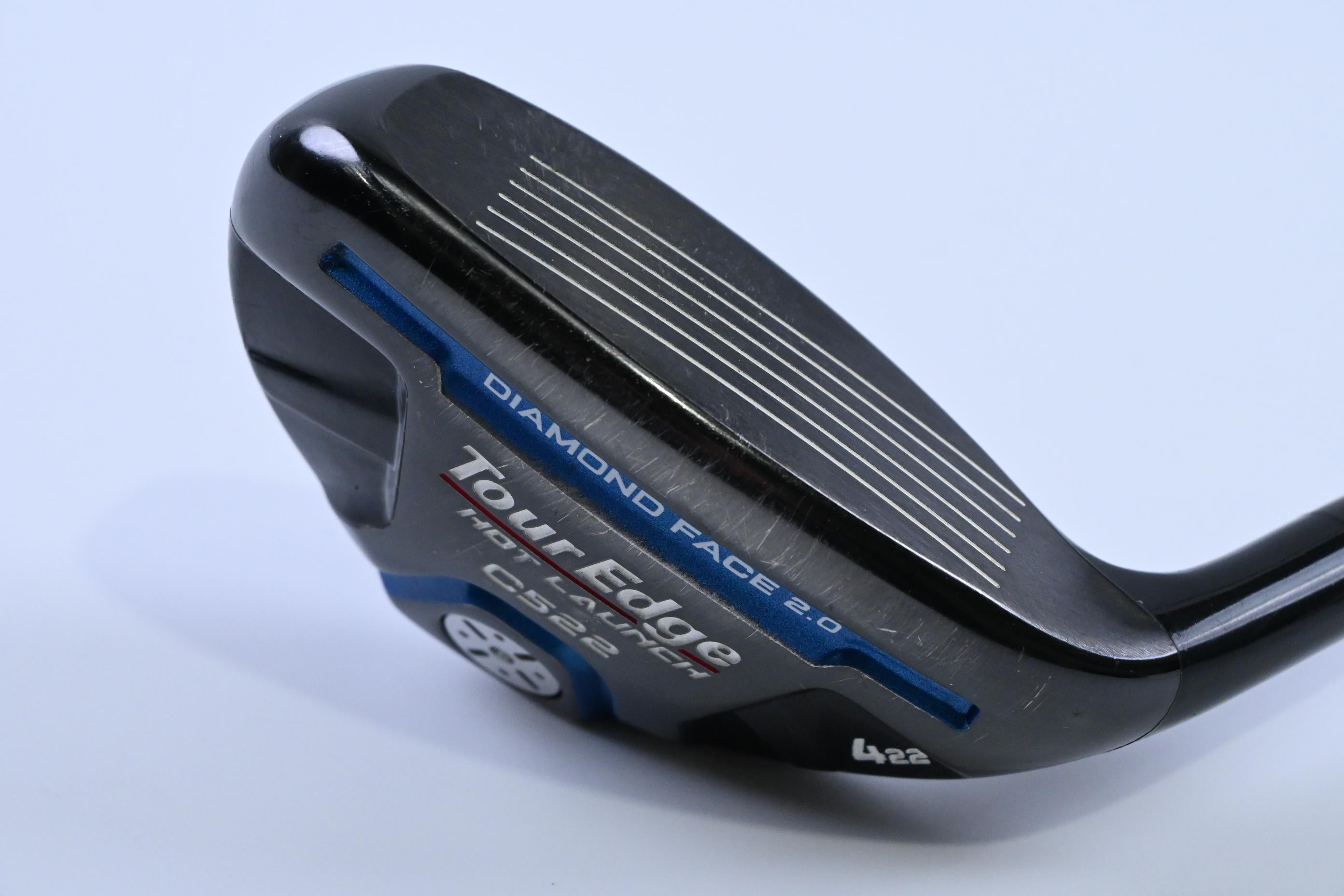 Tour Edge C521 #4 Hybrid / 22 Degree / Stiff Flex Fubuki HL 60 Shaft
