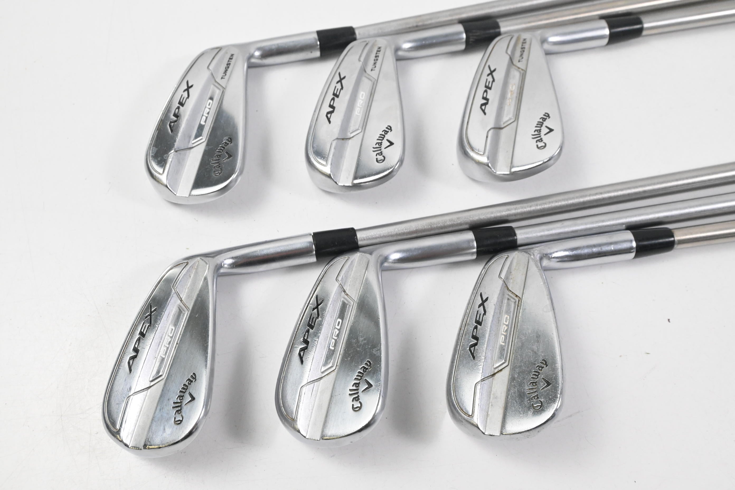Callaway Apex Pro 21 Irons / 5-PW / X-Flex KBS Tour C-Taper 130 Shafts