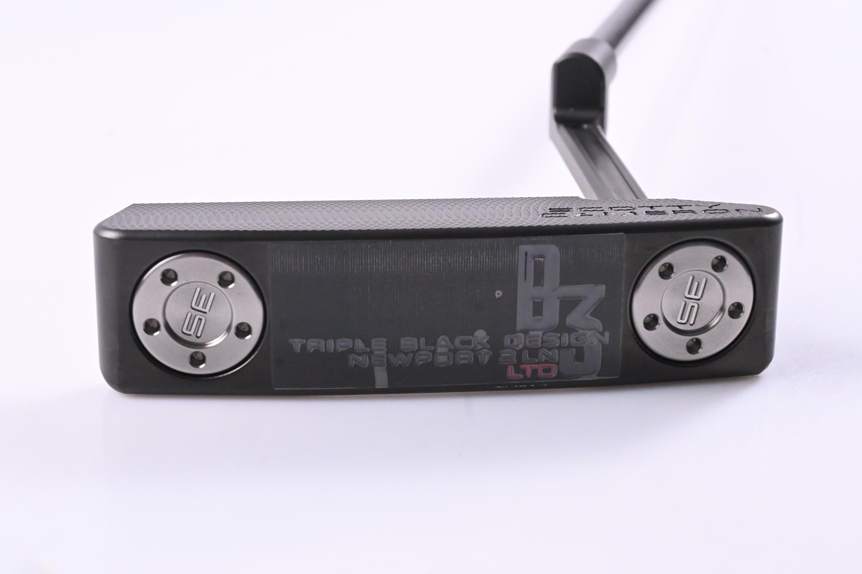 Scotty Cameron B3 Triple Black Design LTD Newport 2 LN Putter / 34 Inch