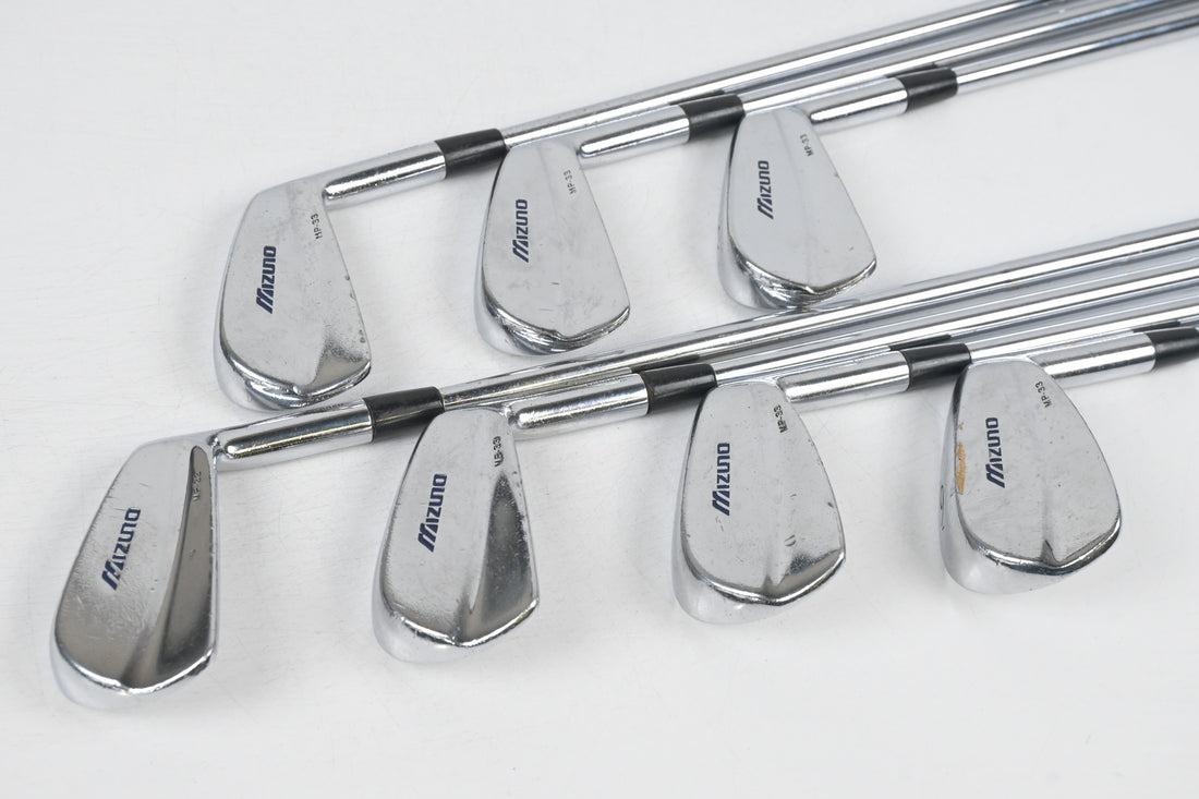 Mizuno MP-33 Irons / 3-9i / Stiff Flex Dynamic Gold S300 Shafts
