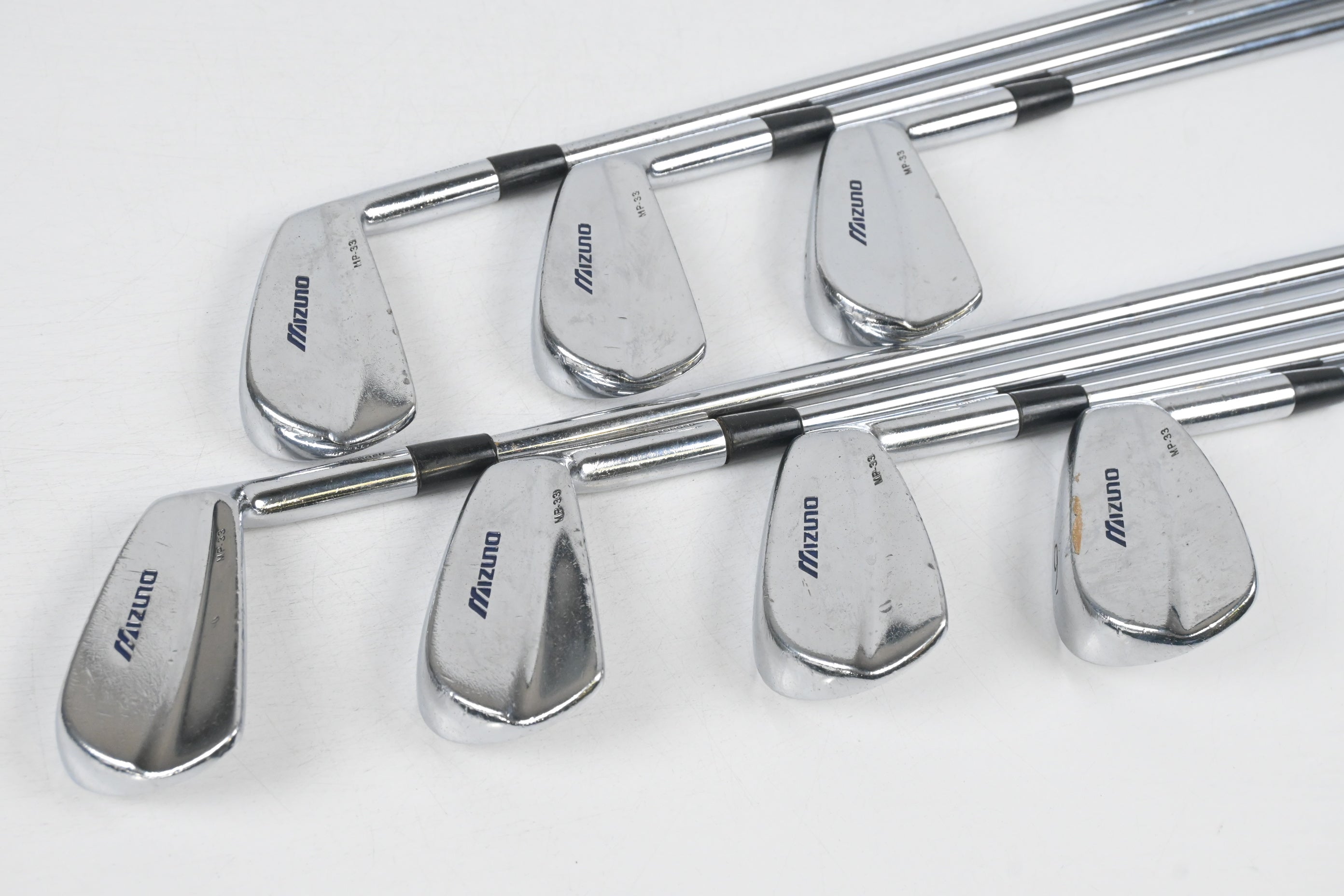 Mizuno MP-33 Irons / 3-9i / Stiff Flex Dynamic Gold S300 Shafts