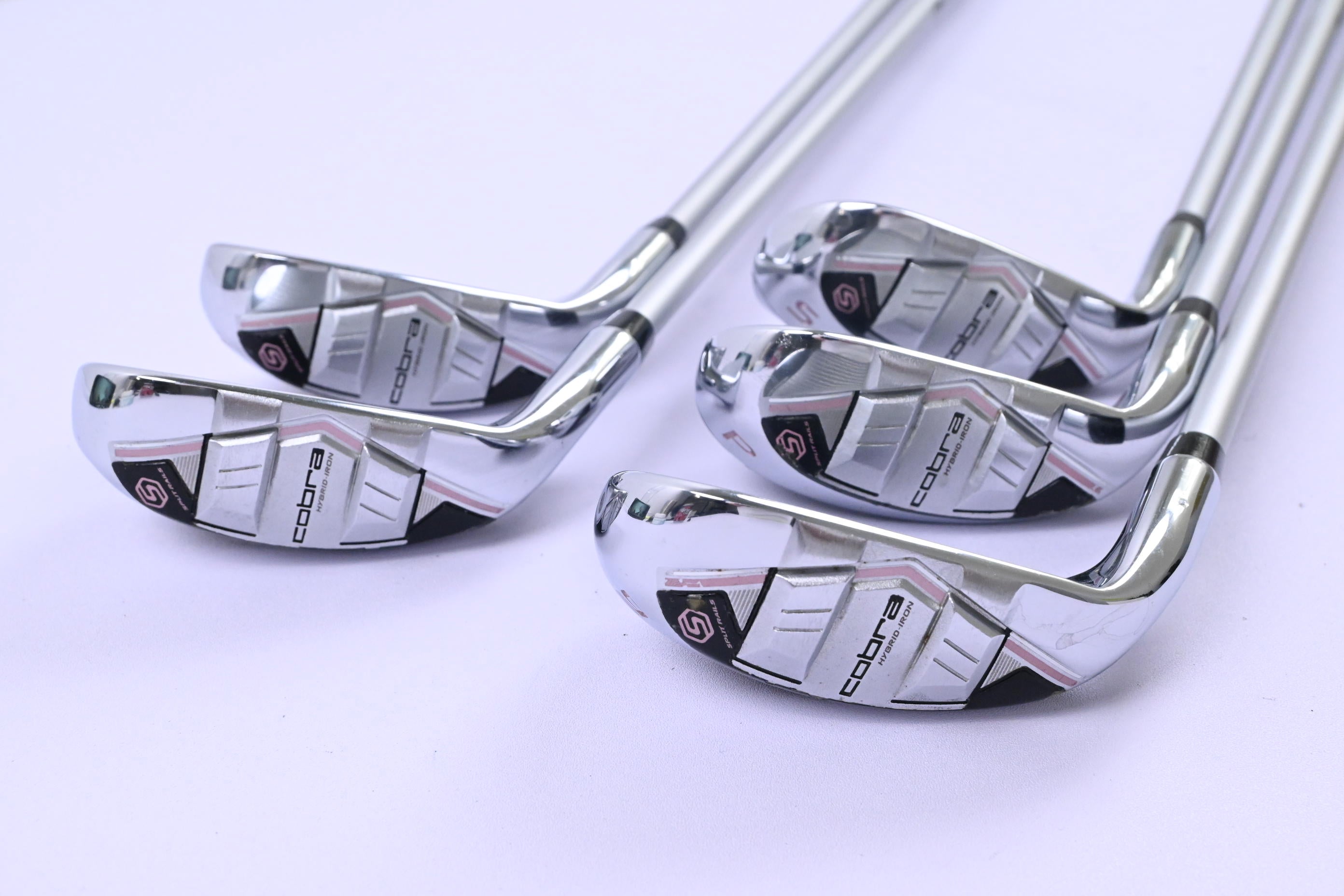 Ladies Cobra T-Rail 2023 Irons / 7-PW+SW / Ladies Flex Cobra Ultralite 45 Shafts