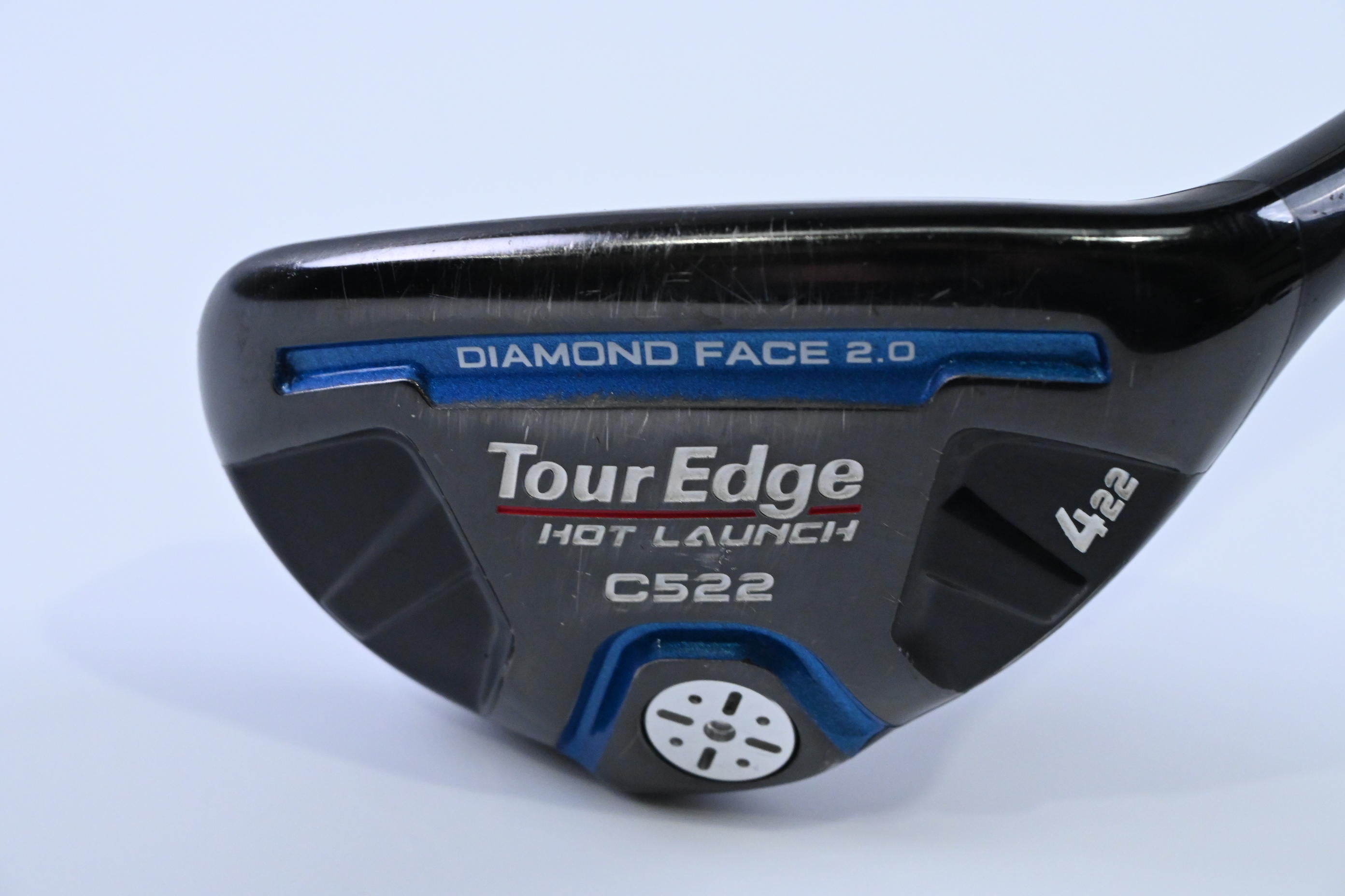 Tour Edge C521 #4 Hybrid / 22 Degree / Stiff Flex Fubuki HL 60 Shaft