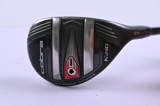 Cobra King F9 #5 Hybrid / 24 Degree / Senior Flex Cobra Superlite 50 Shaft