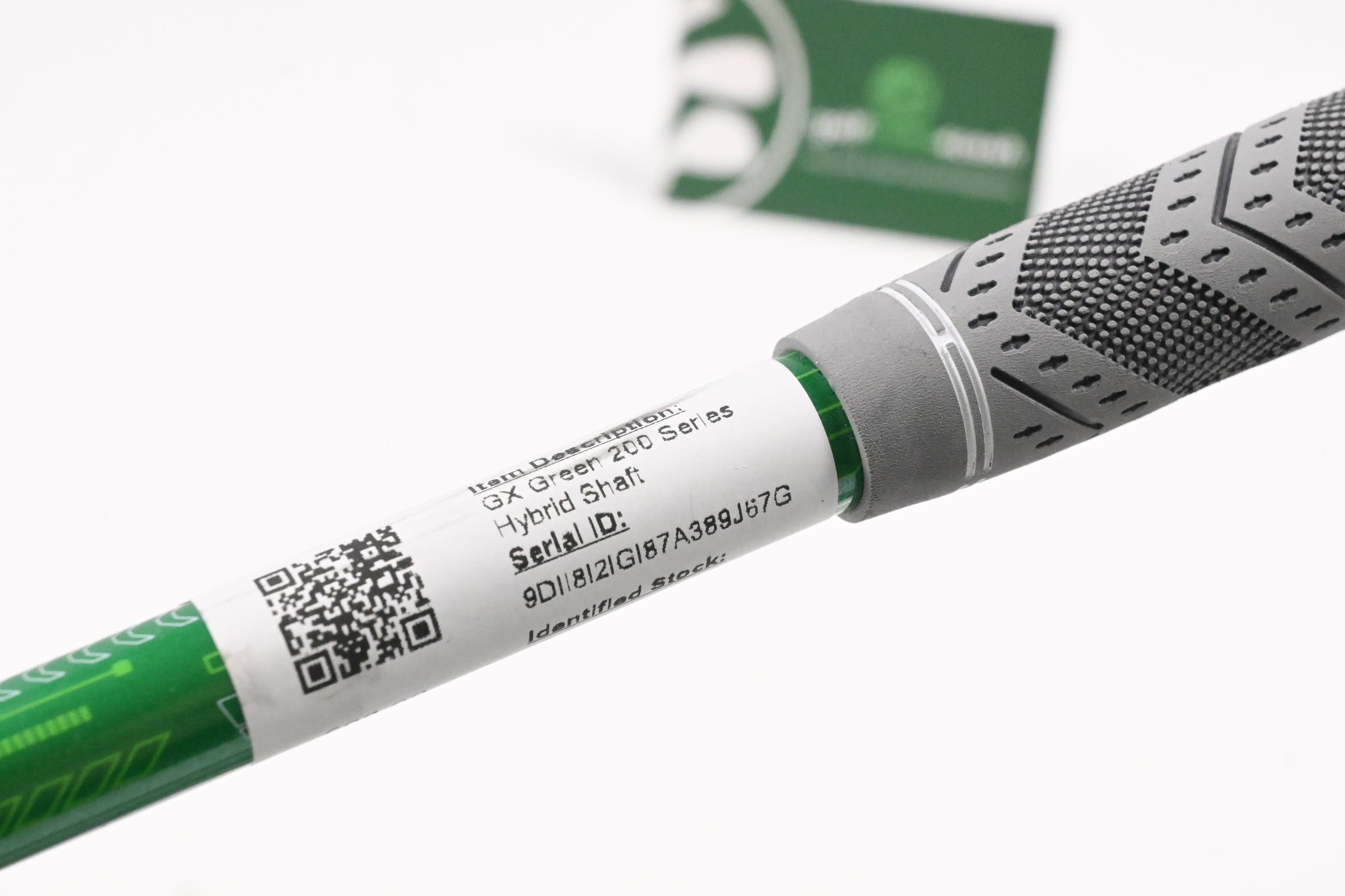 Accra GX Green 200 Series #6 Hybrid Shaft / Stiff Flex / TaylorMade 2nd Gen