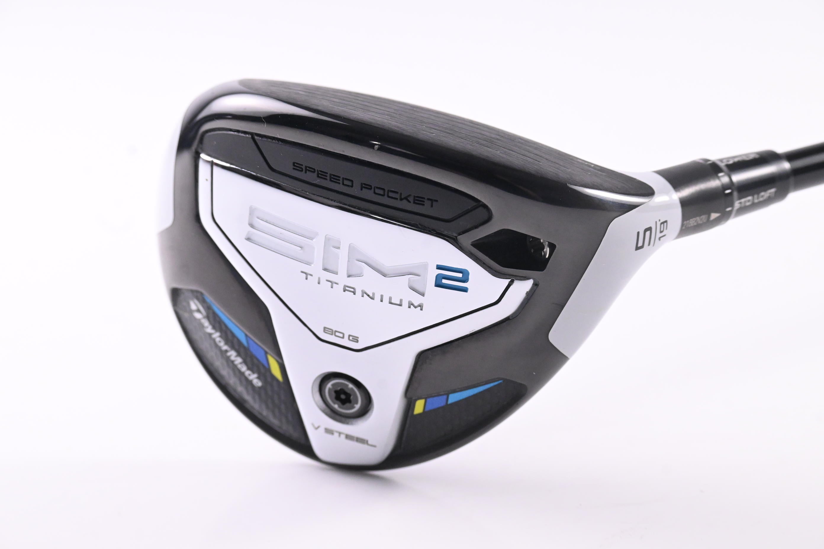 Taylormade SIM2 Ti #5 Wood / 19 Degree / X-Flex Tensei AV Raw Orange 65 Shaft
