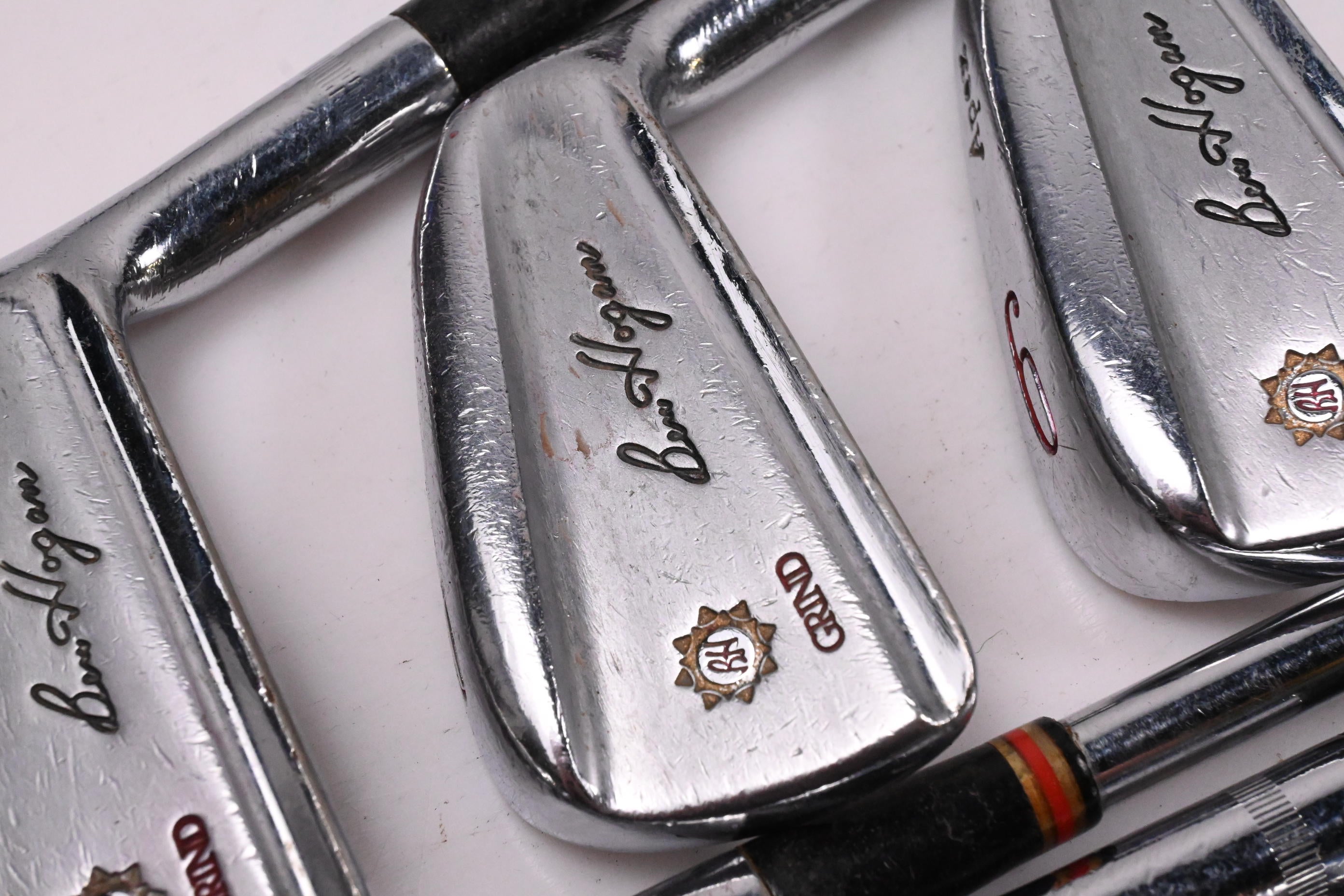 Ben Hogan Apex Grind Irons / 4-PW / Stiff Flex Steel Shafts / No Shaft Bands
