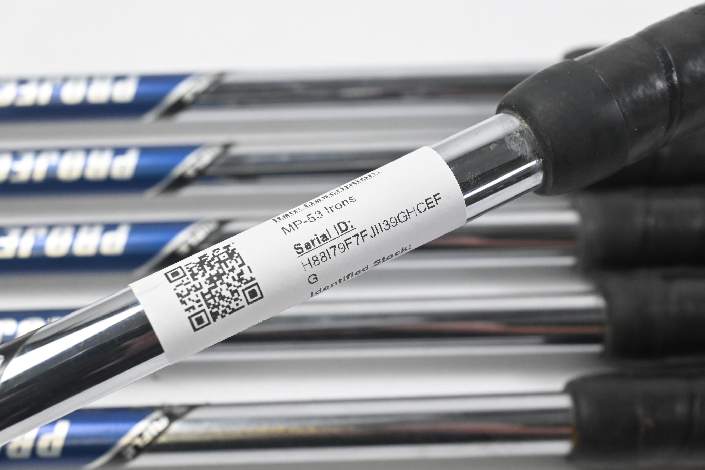 Mizuno MP-53 Irons / 5-PW / Regular Flex Project X Rifle Shafts