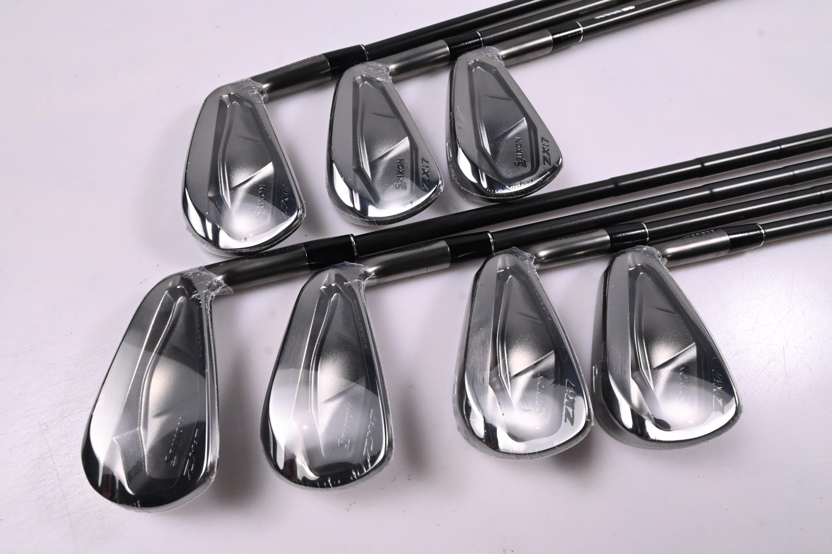 Srixon ZXI7 Black Chrome Irons / 4-PW / Stiff Flex Dynamic Gold Mid 115 S400