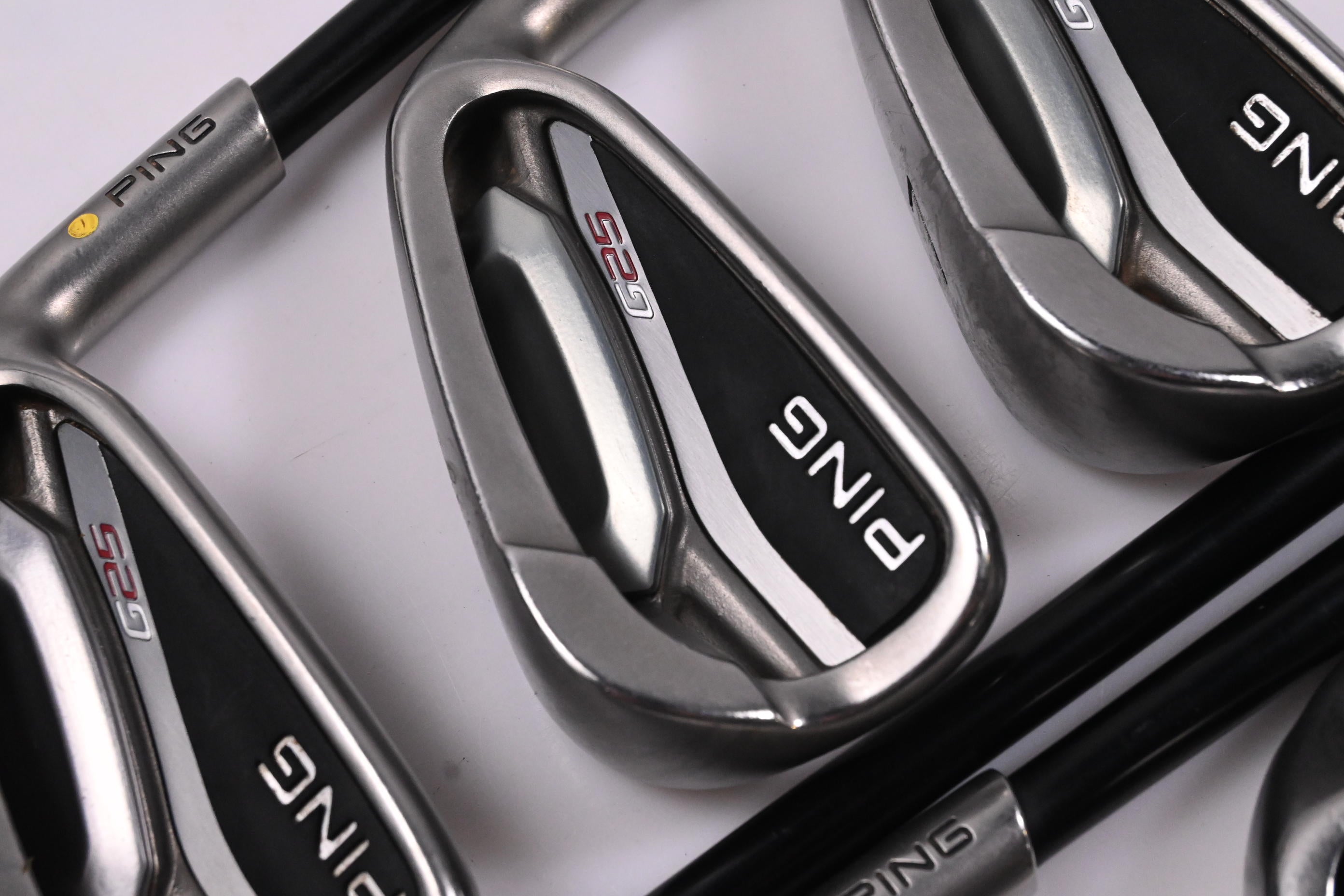 Ping G25 Irons / 5-PW+GW / Yellow Dot / Regular Flex Ping TFC 189 Shafts