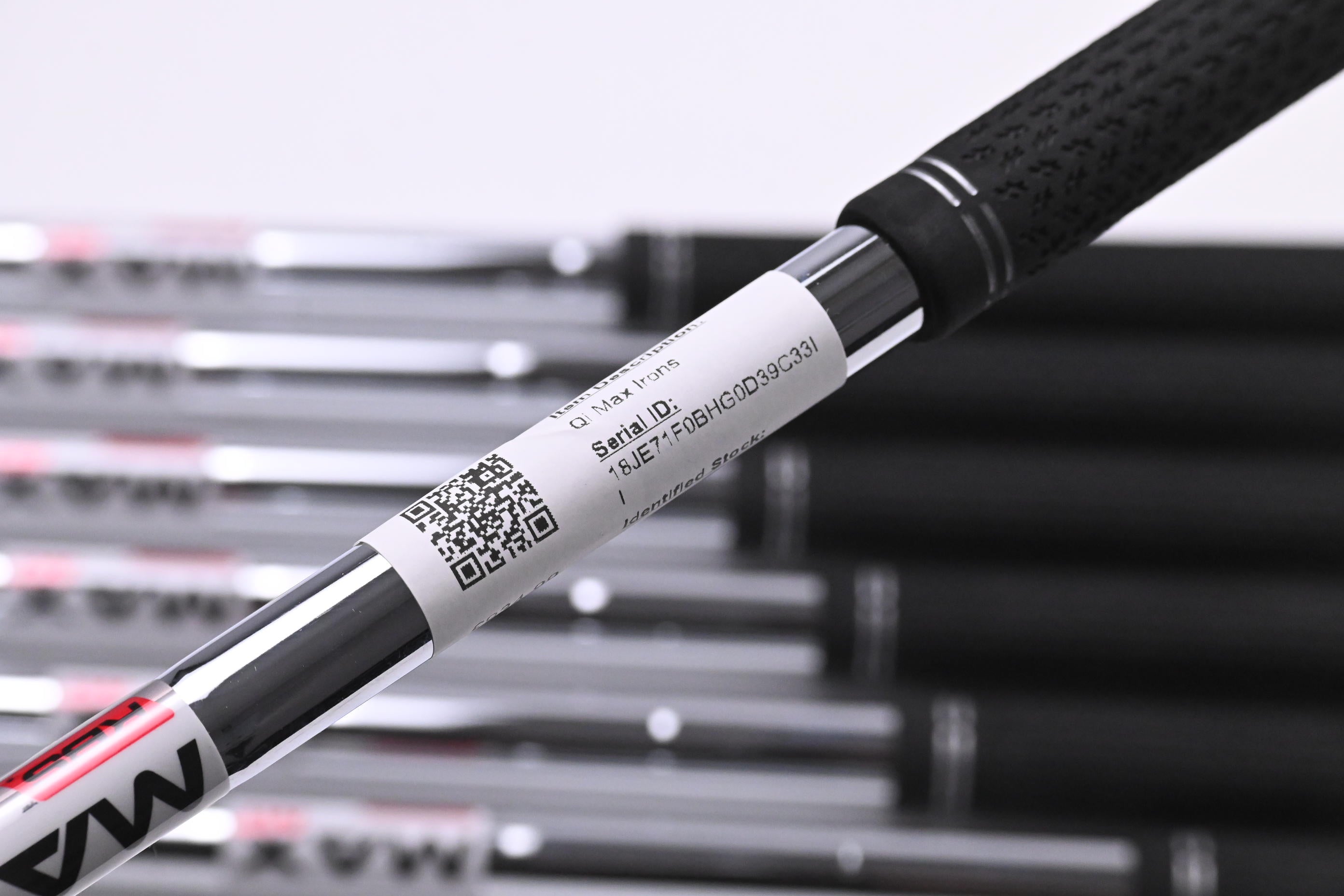 Taylormade Qi Max Irons / 5-PW+SW / Stiff Flex KBS MAX MT 85 Shafts